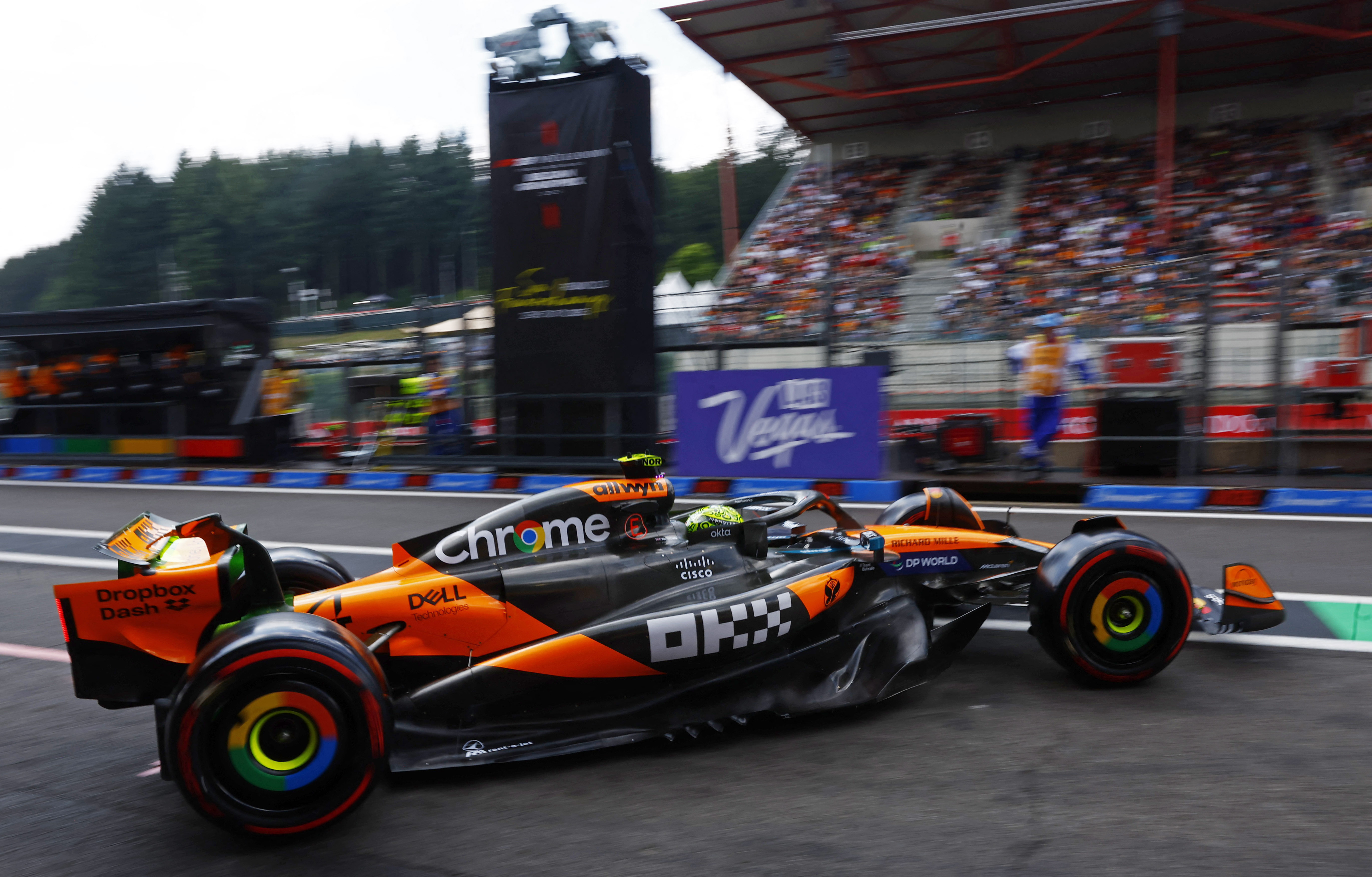Franco Colapinto largará 19° la carrera Sprint del Gran Premio de Bélgica de Fórmula 1