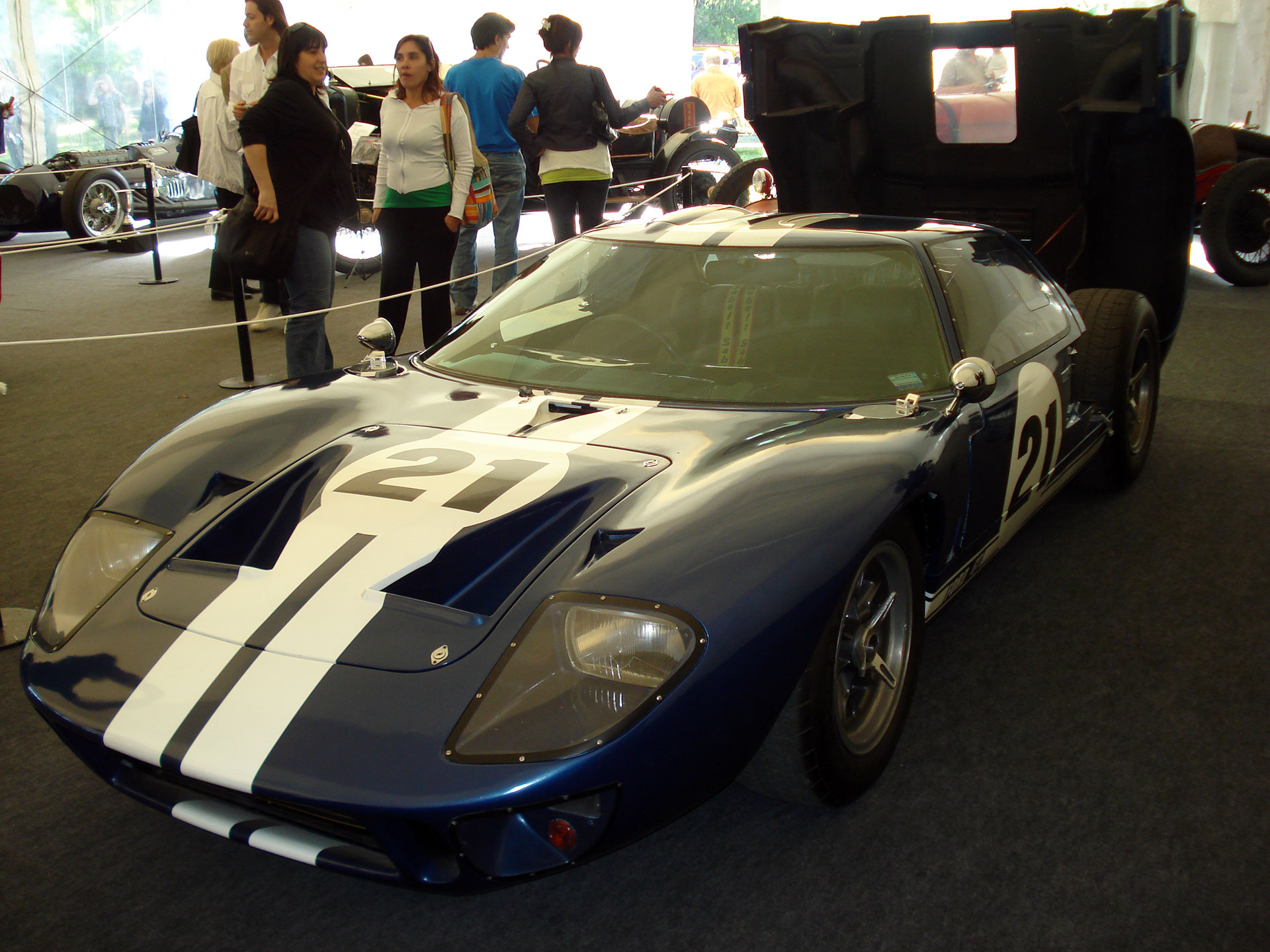 Ford GT 40 que corrió en Le Mans y es propiedad de Gregorio Pérez Companc 