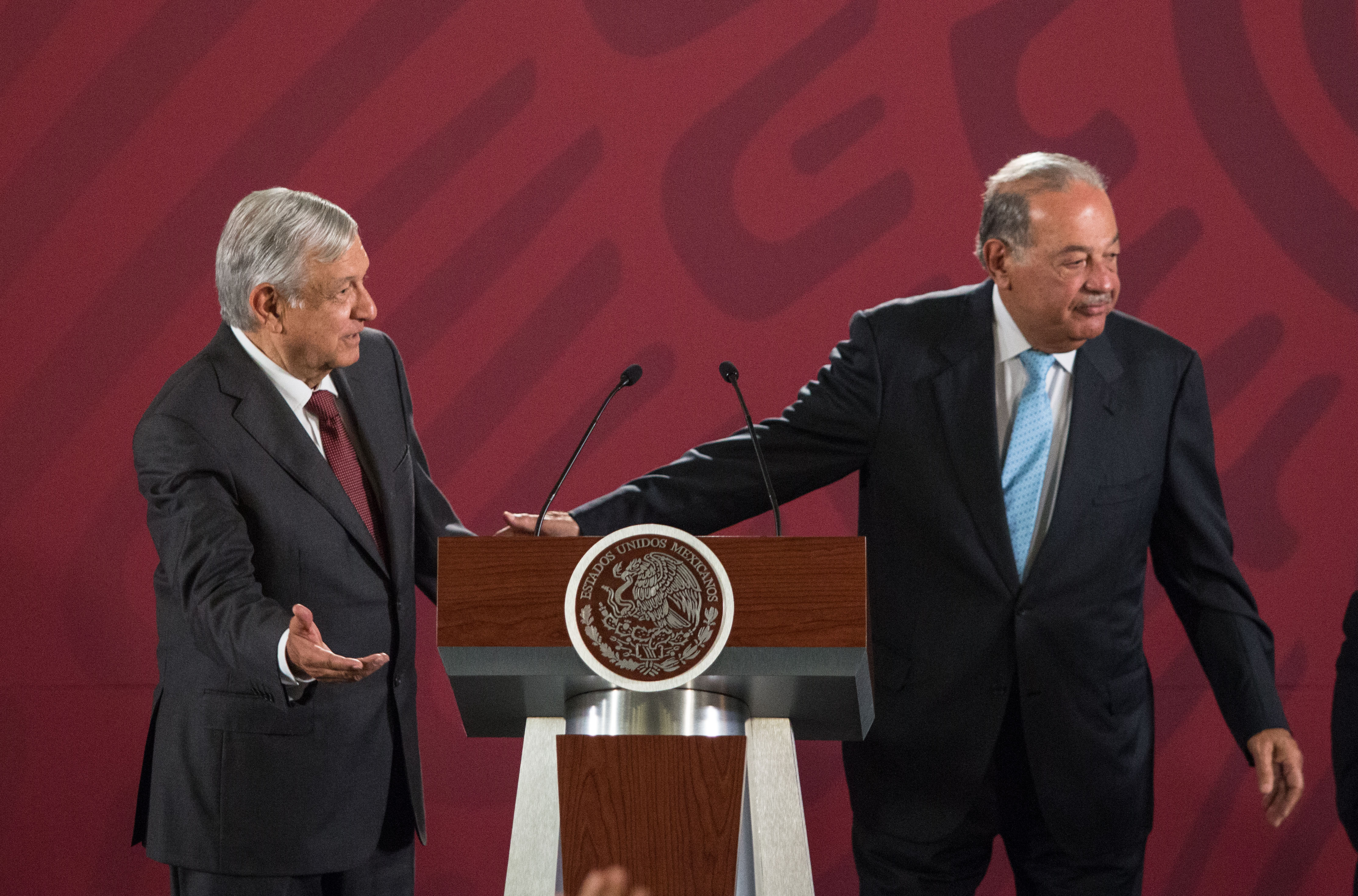 Recientemente, el presidente mexicano dio a conocer que Carlos Slim pagó 28 mil millones de pesos a la Hacienda pública (Foto: Andrea Murcia) 