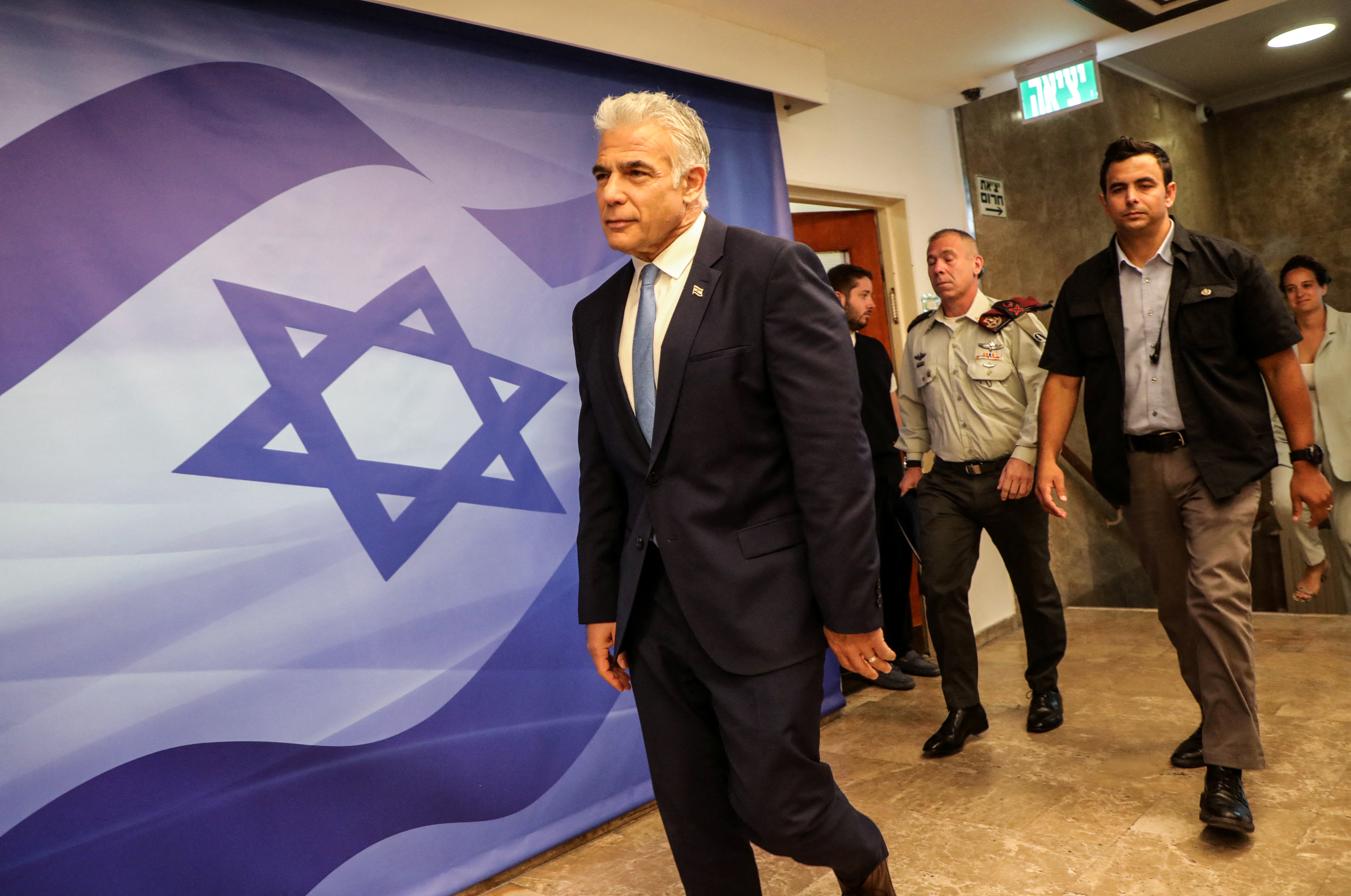 El primer ministro de Israel, Yair Lapid 