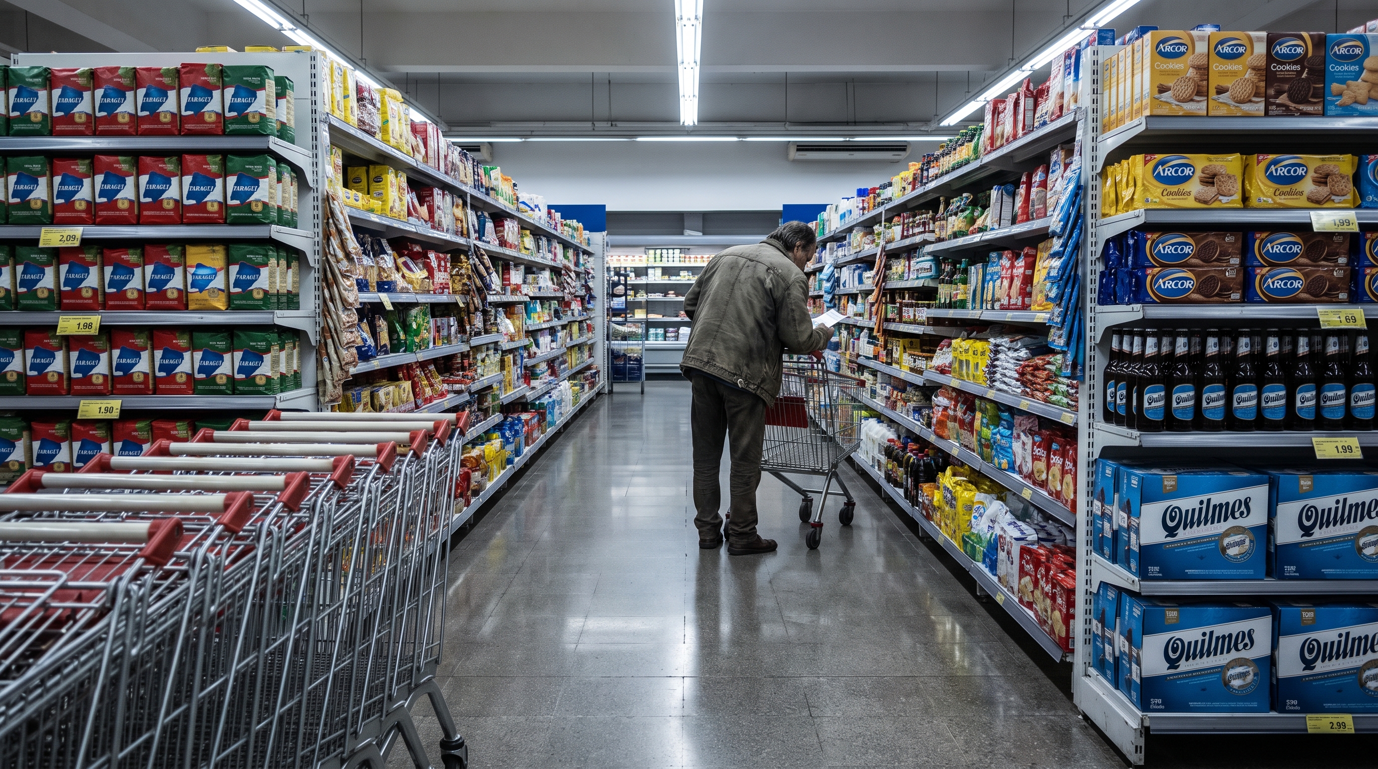 En 22 de 24 distritos de Argentina los supermercados est&aacute;n facturando por debajo del promedio de los &uacute;ltimos 8 a&ntilde;os
