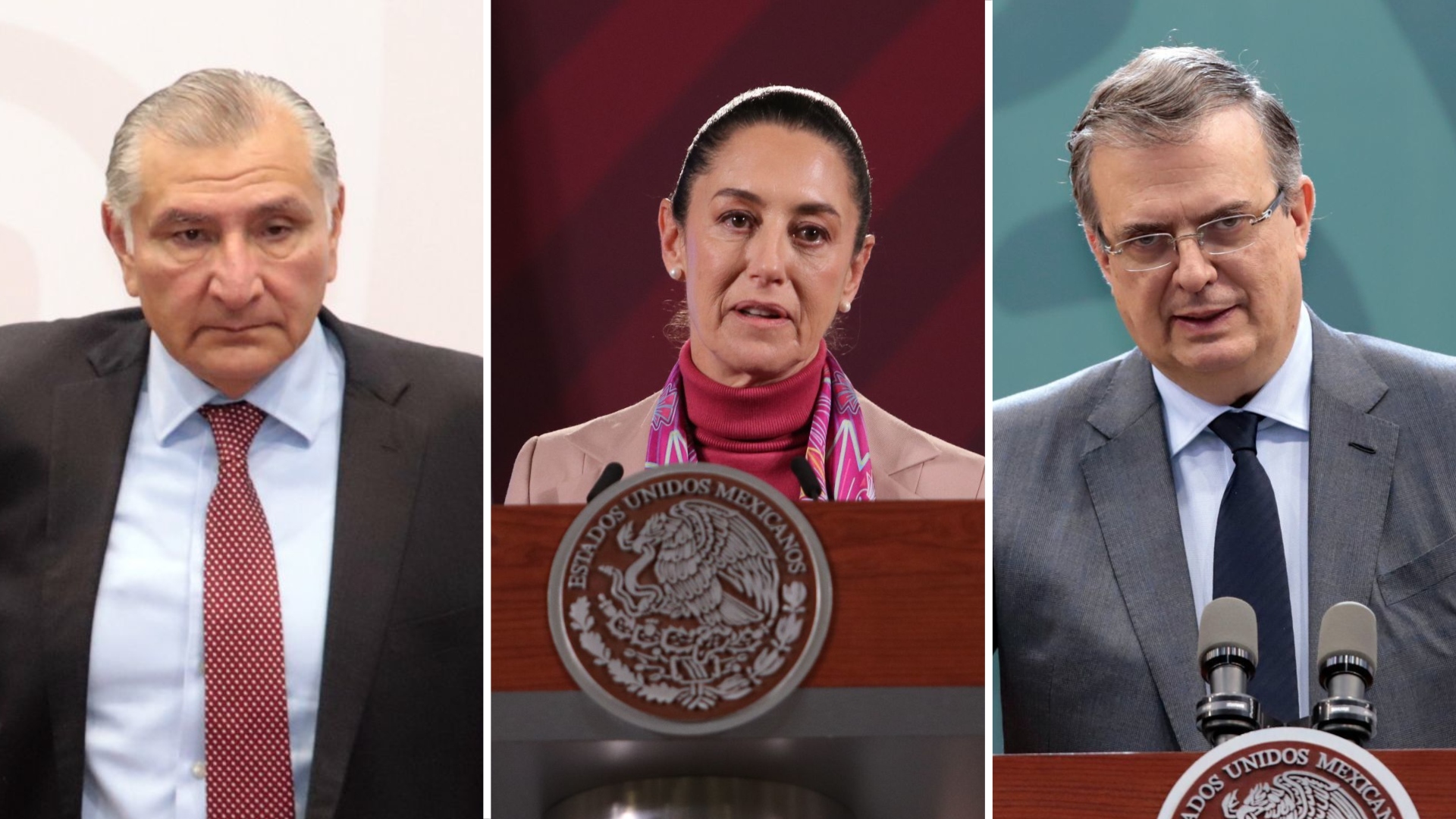 Revés para las “corcholatas”: INE dictó medidas cautelares contra Sheinbaum, Ebrard y Adán Augusto López