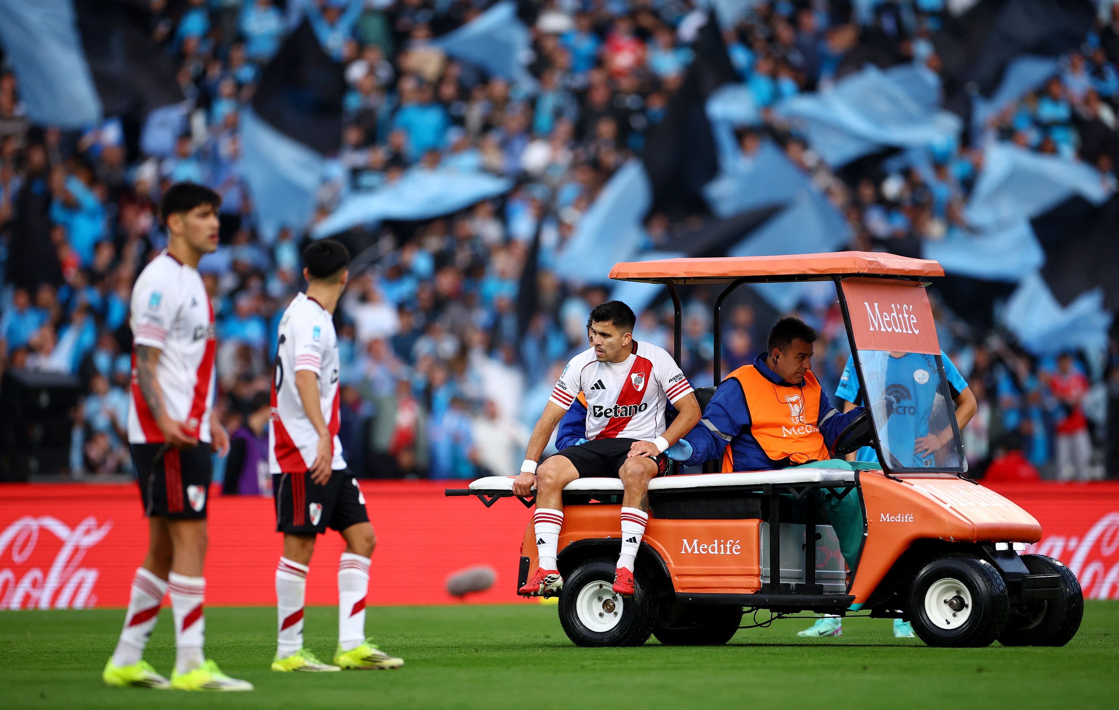 El parte m&eacute;dico de Marcos Acu&ntilde;a tras la lesi&oacute;n que sufri&oacute; en la derrota de River Plate frente a Belgrano