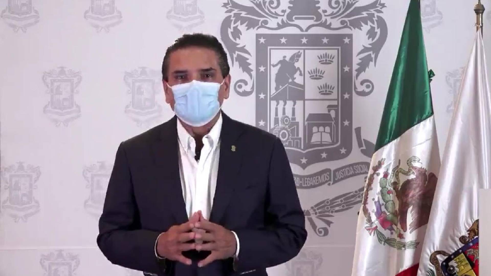 Silvano Aureoles, gobernador de Michoacán, mencionó que la decisión se tomó para no exponer a la población de la entidad a eventos de alto riesgo donde pudieran contagiar y ser contagiados (Foto: Captura de pantalla)