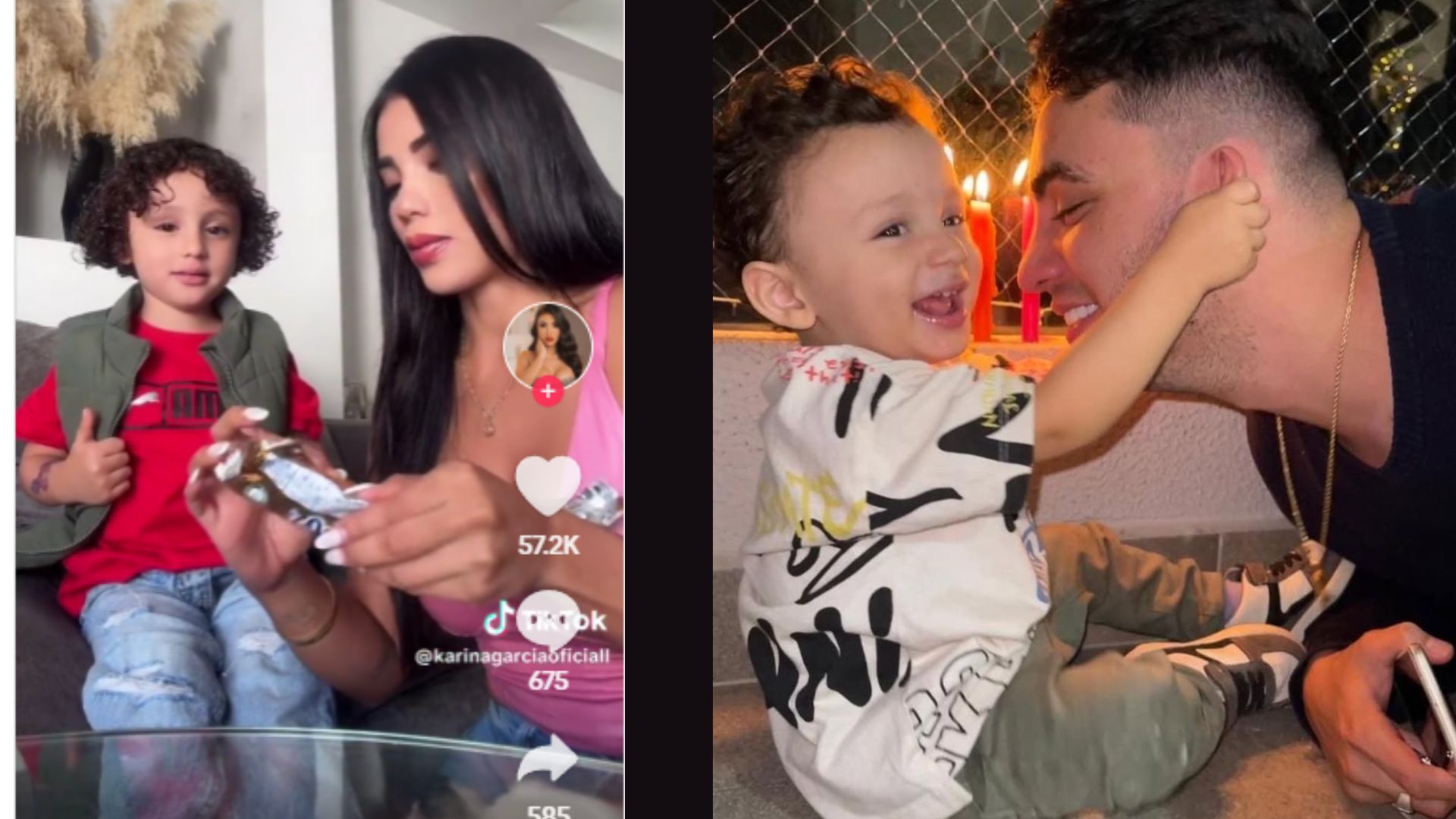 Así fue la emocionada reacción del papá del hijo de Karina García tras la  salida de la modelo de 'La casa de los famosos': “Mujer, Dios te bendiga” -  Infobae