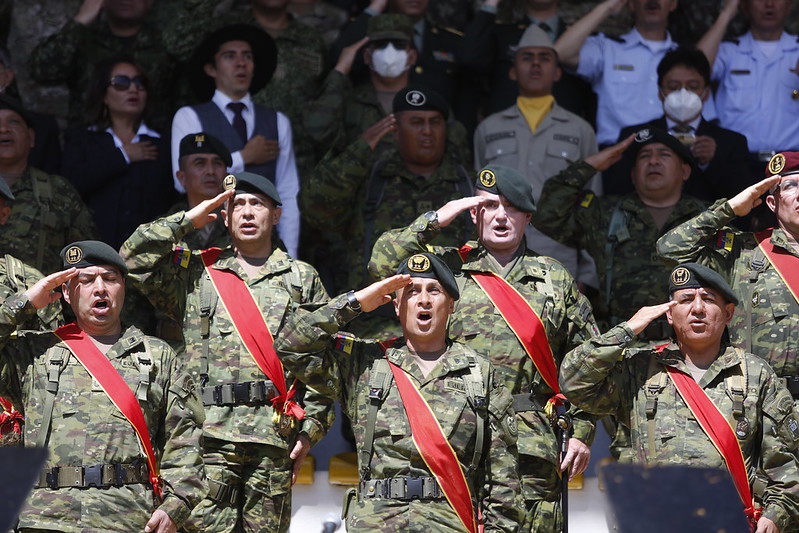 El presidente de Ecuador, Guillermo Lasso, convocó a las fuerzas militares de la región a unirse para combatir el crimen organizado.