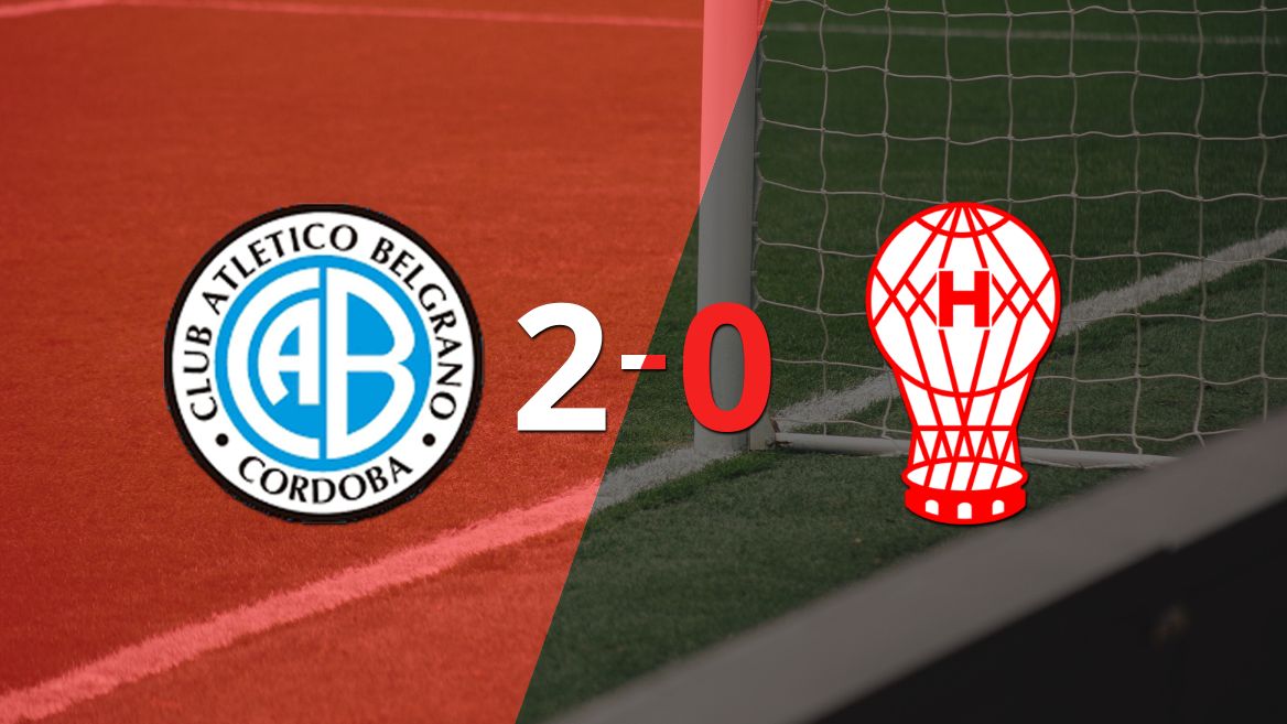En su casa, Belgrano derrotó por 2-0 a Huracán