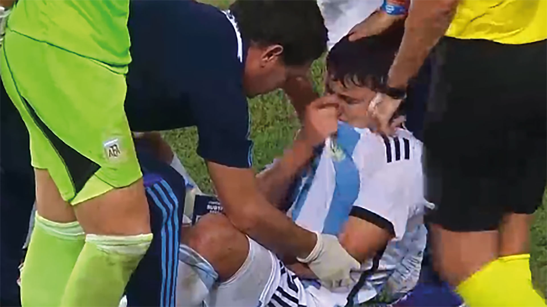 La lesión de Camilo Rey Domenech en la selección argentina