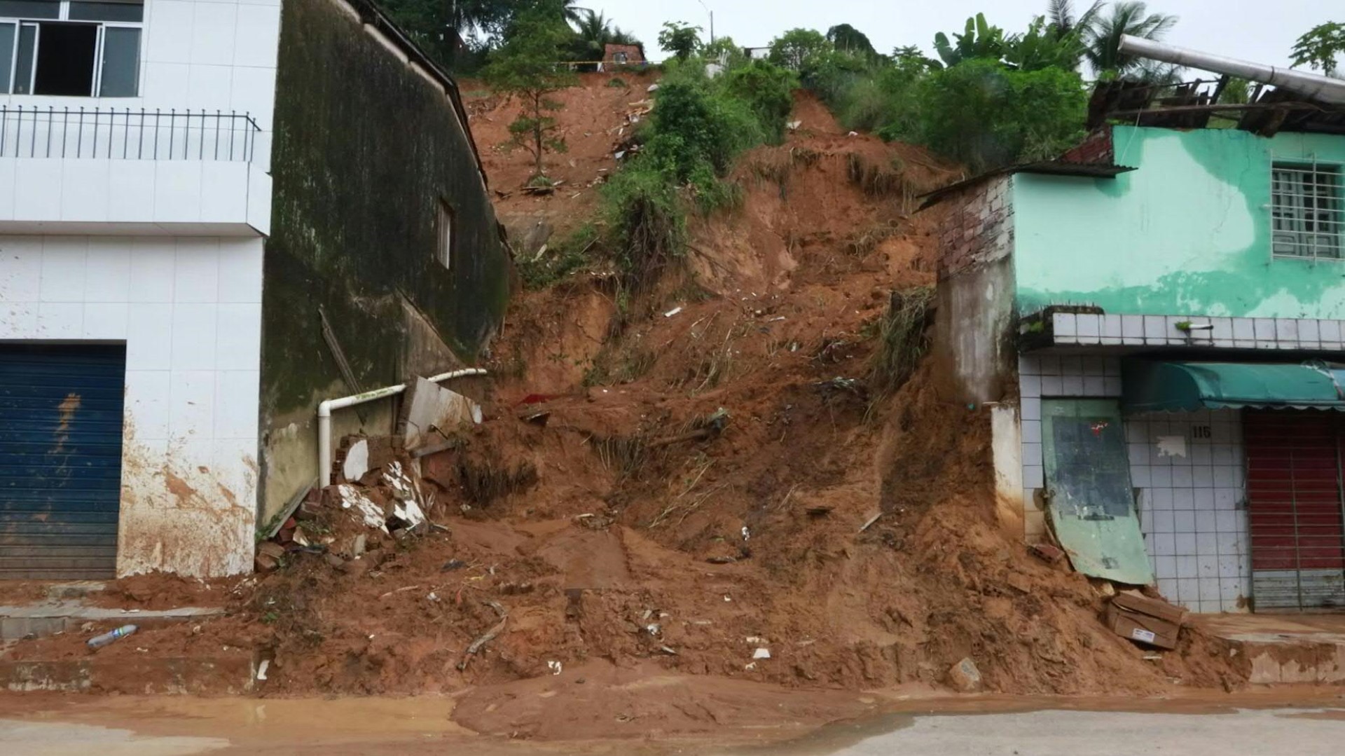 Varias zonas del Brasil fueron azotadas por las lluvias a mediados de este año.