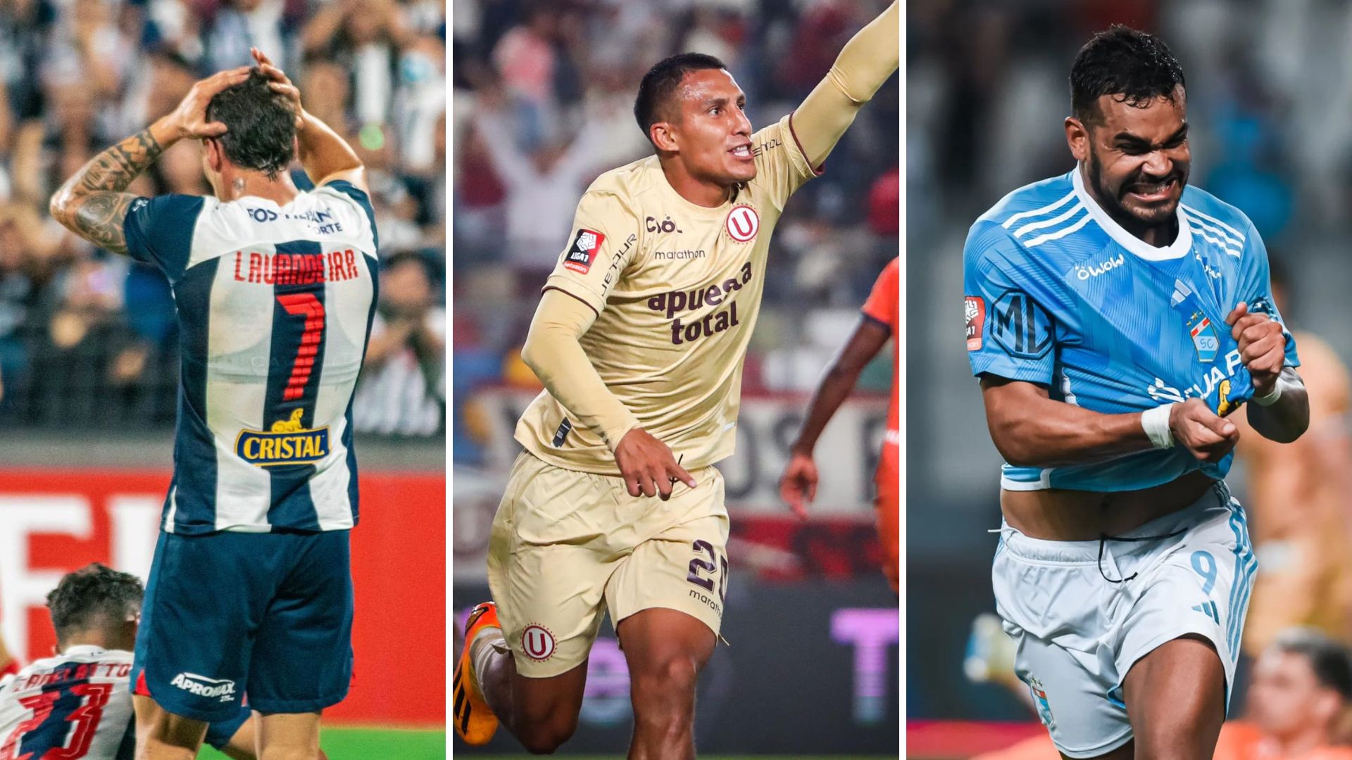 Alianza Lima does not have players in the ideal eleven for matchday 16. On the contrary, Universitario and Sporting Cristal do.  (Filtered/University/Crystal Pass)