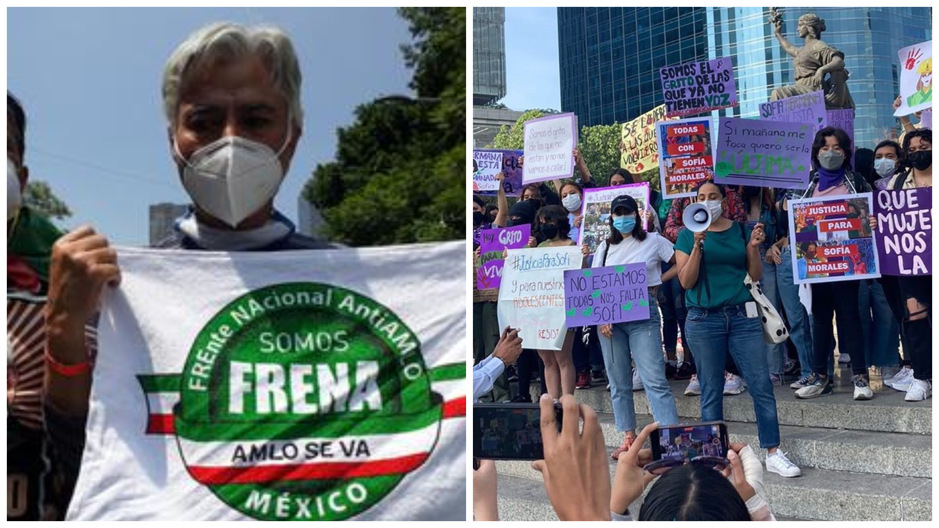 FRENAAA y feministas alistan marcha en la CDMX el mismo día que AMLO