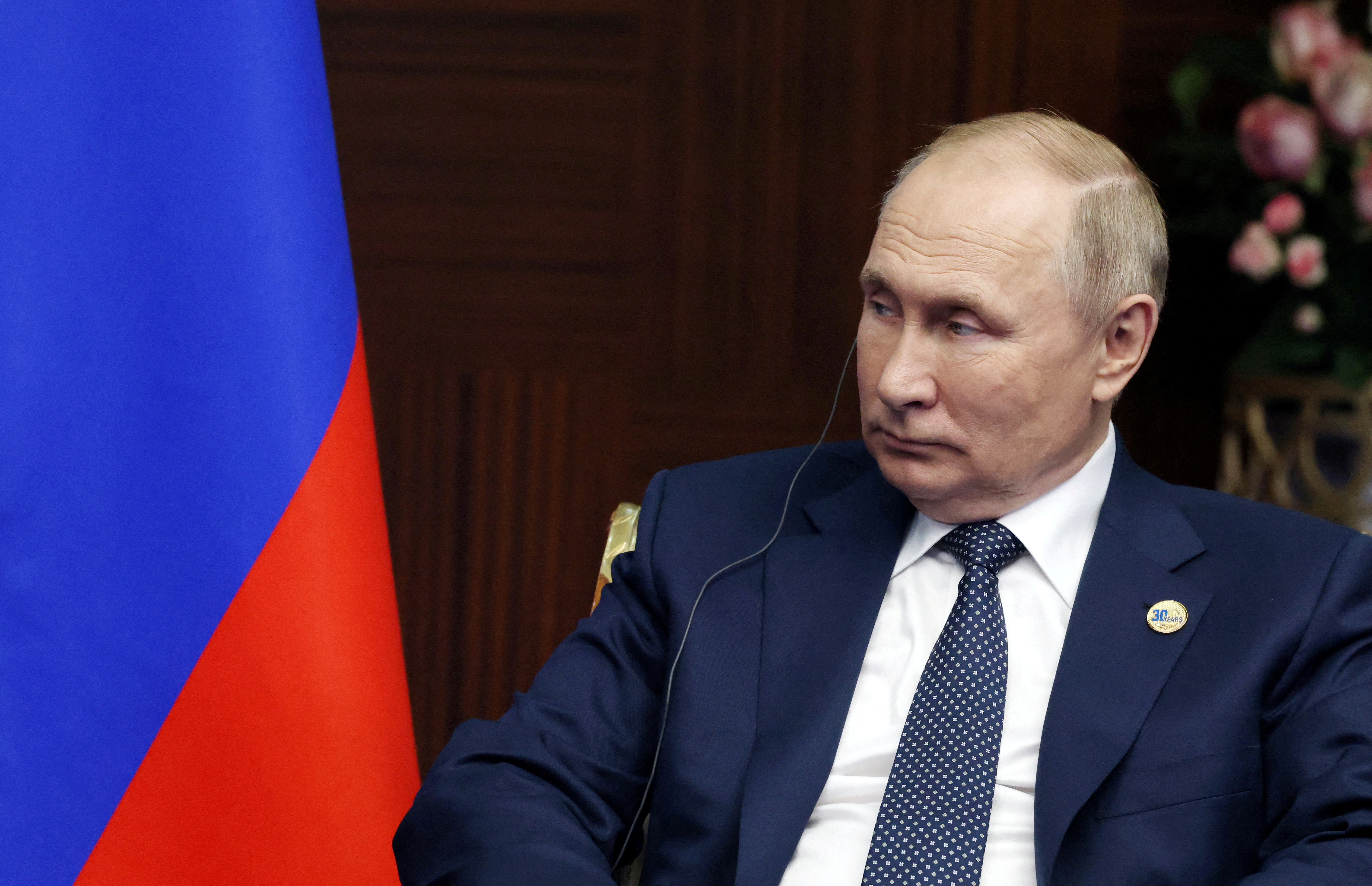 El presidente de Rusia, Vladímir Putin (Sputnik/Vyacheslav Prokofyev/Pool vía REUTERS)
