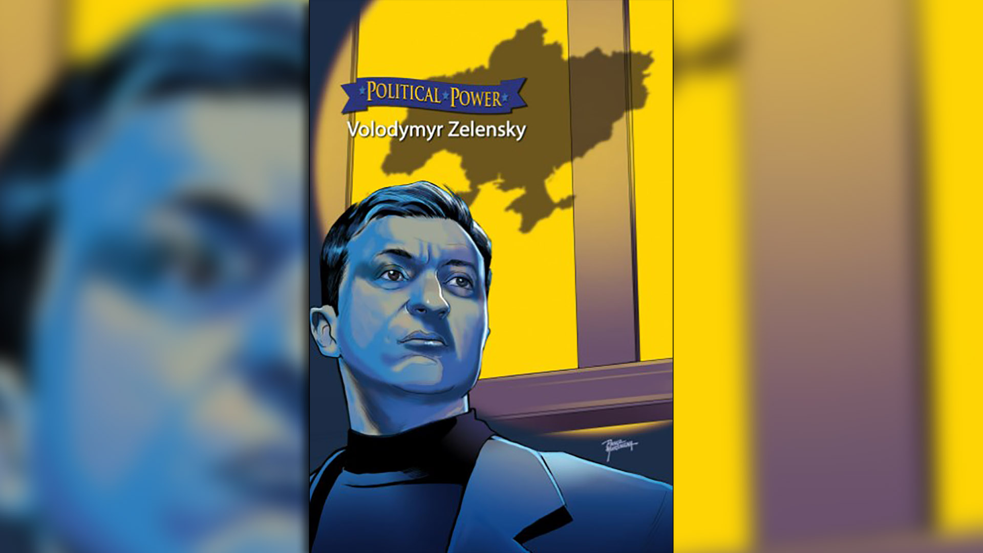 Zelensky ya tiene su propio cómic: el dibujante es argentino y se inspiró en Batman
