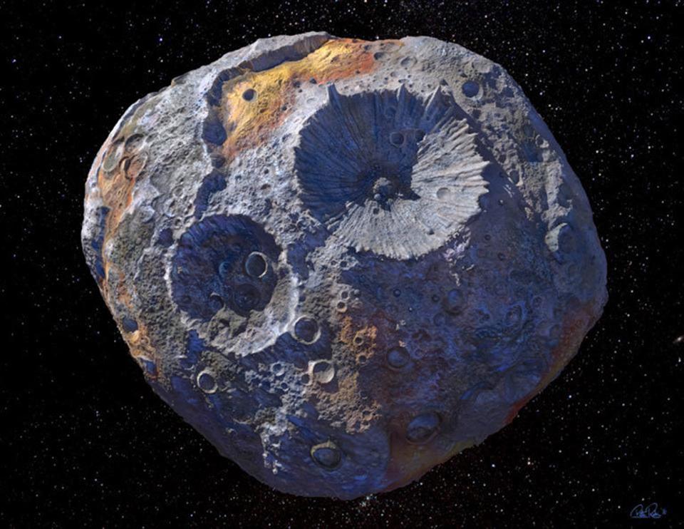 El telescopio Hubble observó un asteroide que vale 100 veces la economía global