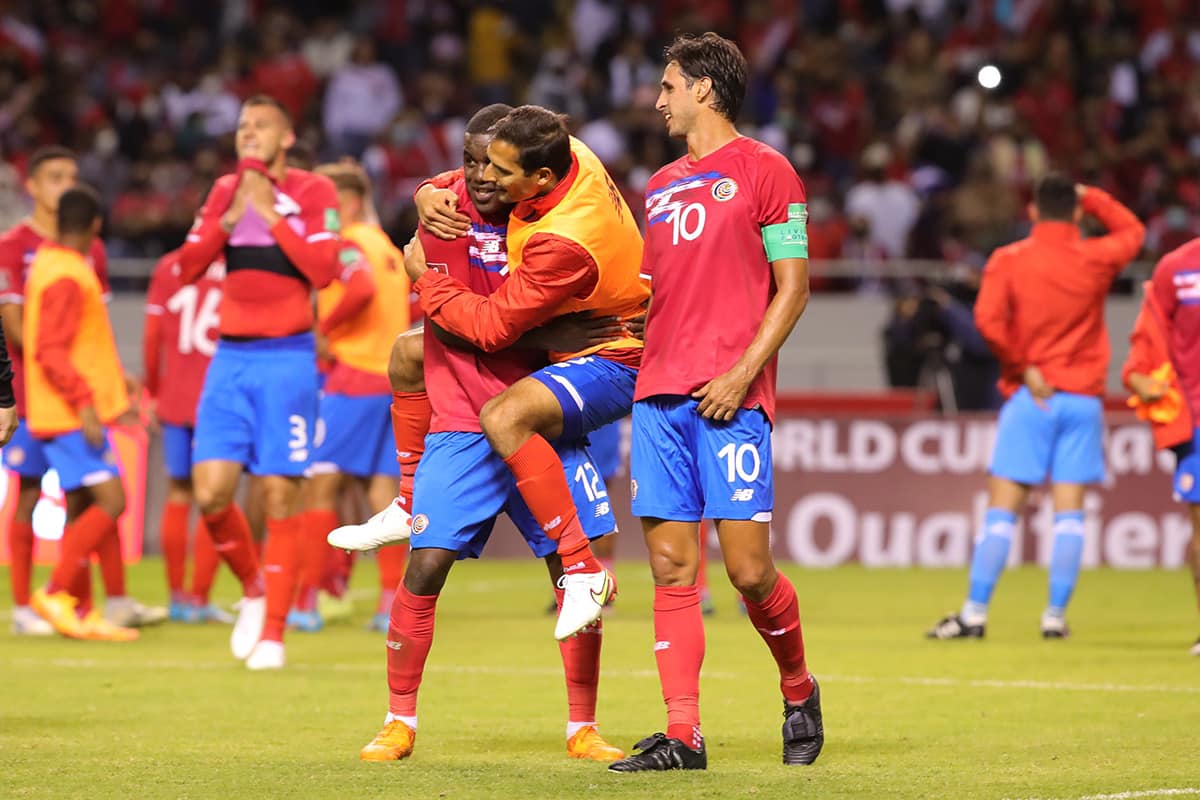 La selección de fútbol de Costa Rica. Foto: Federación Costarricense de Fútbol