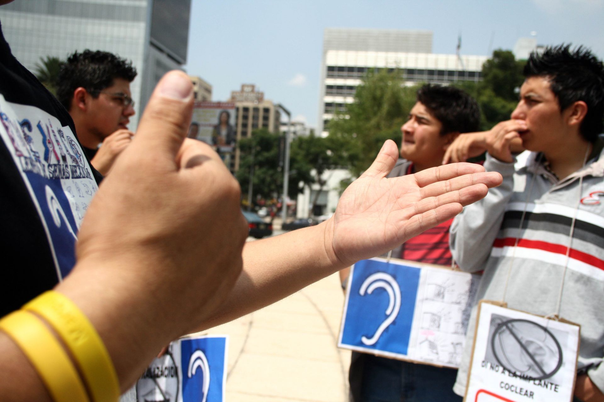 El 30 de mayo de 2011 durante el gobierno de Felipe Calderón  se estableció la Ley General para la Inclusión de las Personas con Discapacidad.
(Foto: Sashenka Gutierrez/ Cuartoscuro.com)