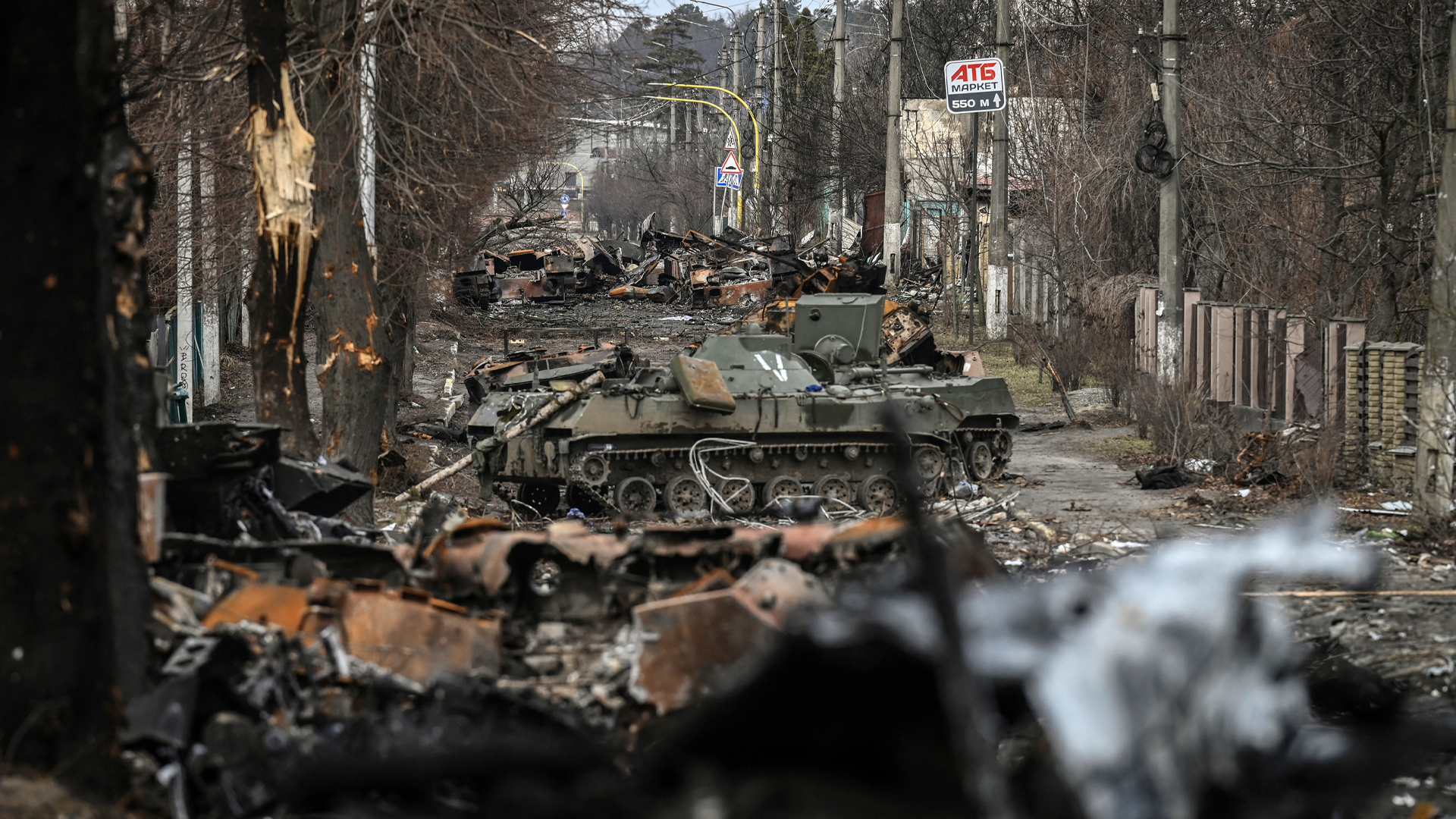 Los expertos occidentales exageran el mito del poder militar ruso y minimizaron el poder ucraniano (AFP)