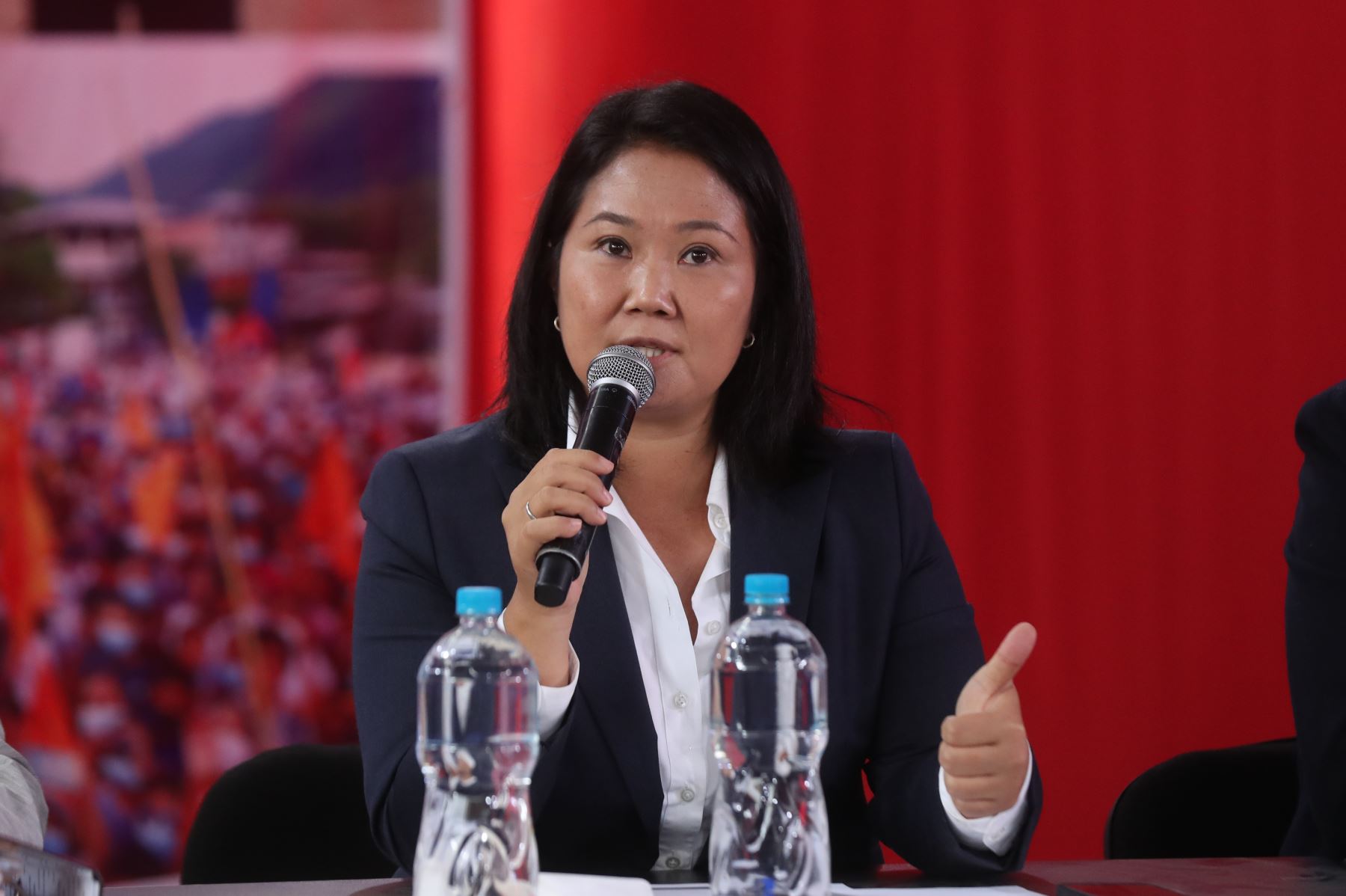 Keiko Fujimori no podrá viajar a España. (Andina)