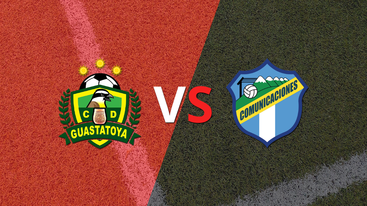 Guastatoya y Comunicaciones FC empataron 1 a 1