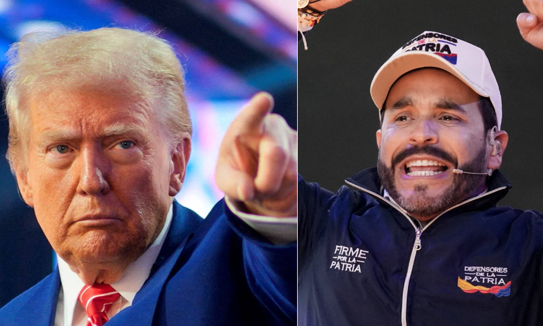 Donald Trump felicitó a Abelardo de la Espriella y expresó su “respaldo  total” al candidato: “Sería tremendamente exitoso” - Infobae