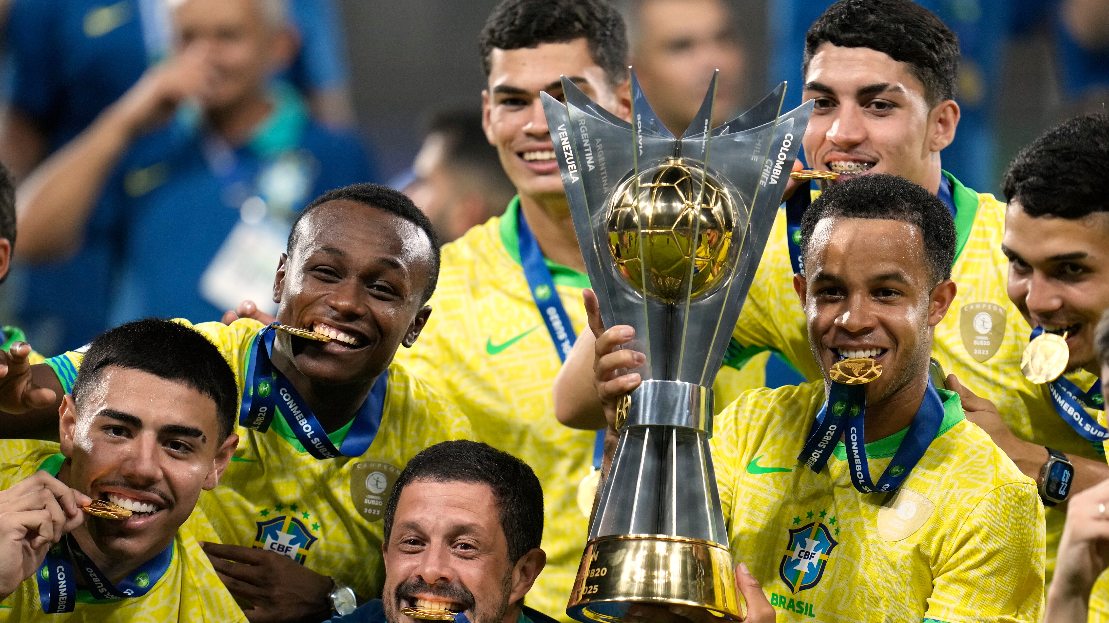 El polémico gesto de la selección de Brasil durante la caída que dejó a Argentina sin título en el Sudamericano Sub 20
