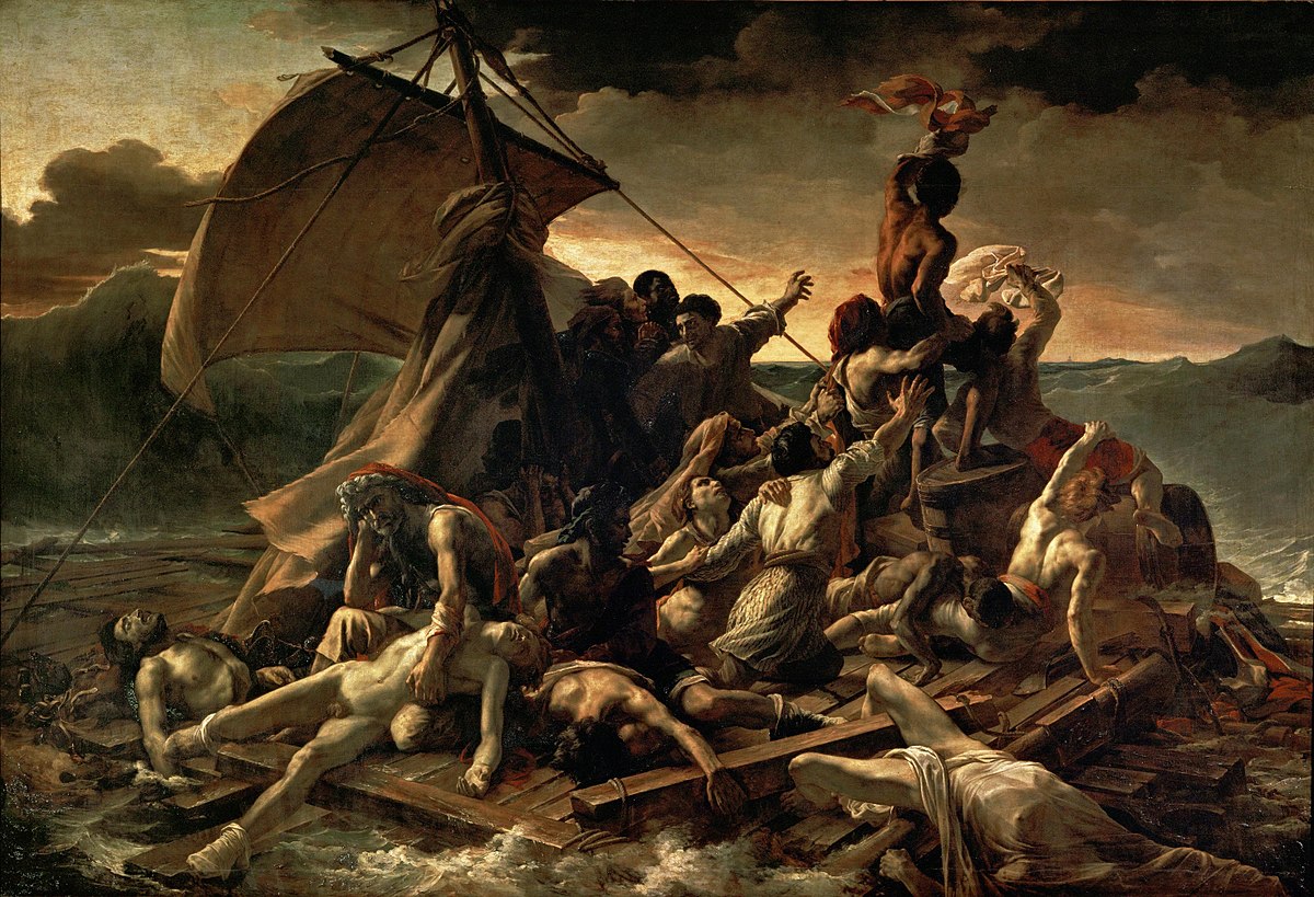 La belleza de la semana: “La balsa de la Medusa”, de Théodore Géricault -  Infobae