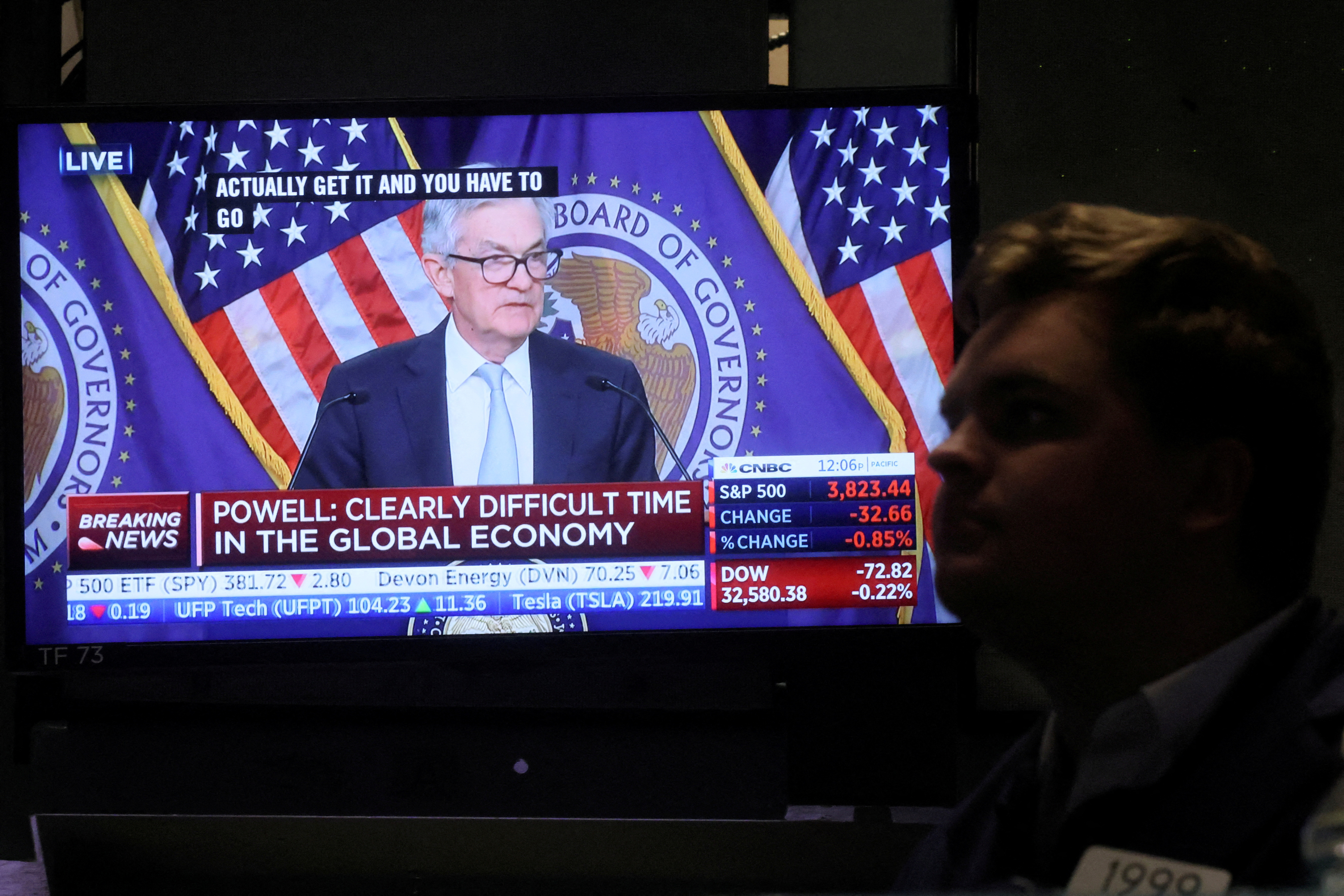 El jefe de la Fed Jerome Powel (REUTERS/Brendan McDermid)