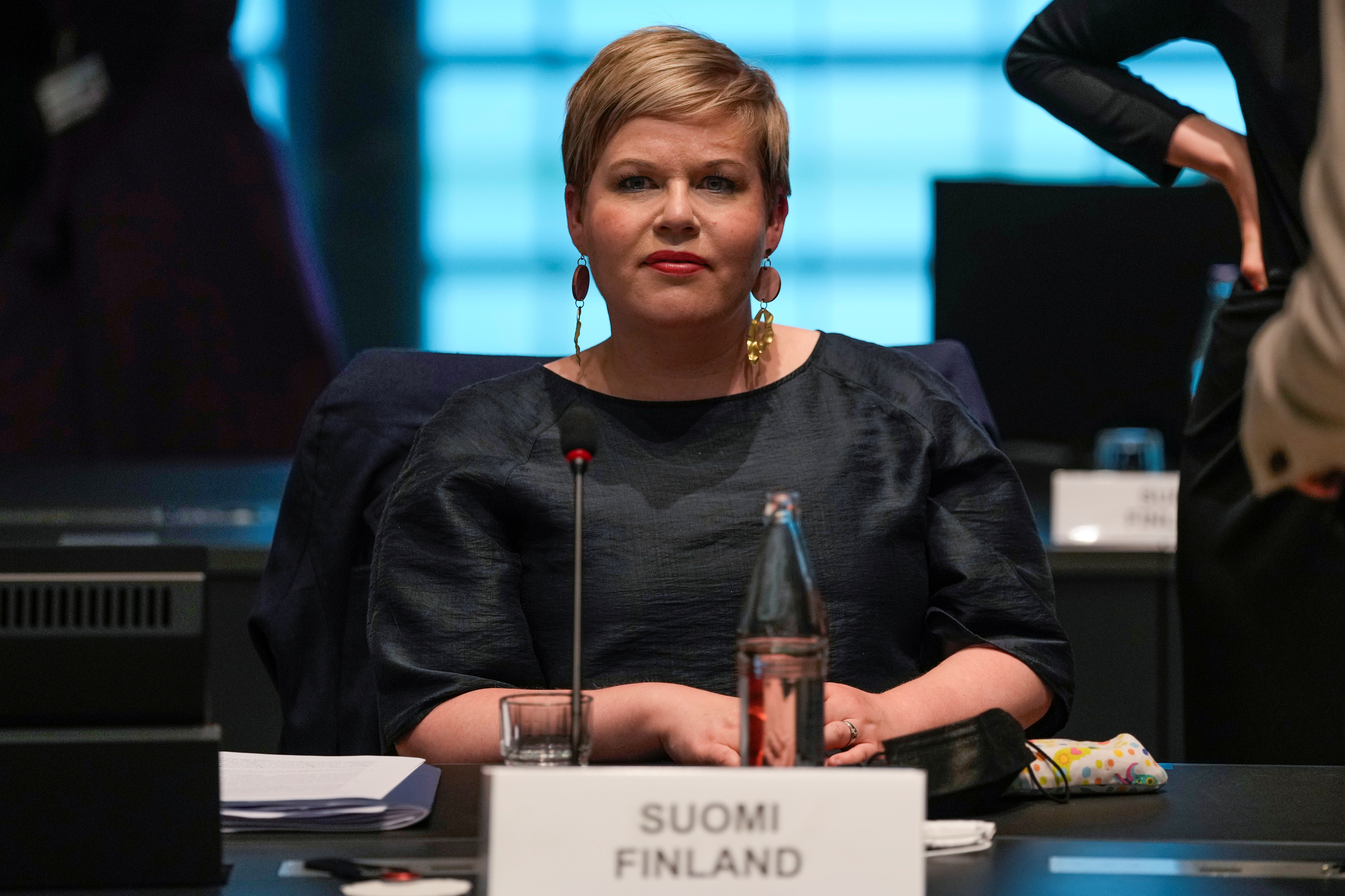 Central Party leader Annika Sariko