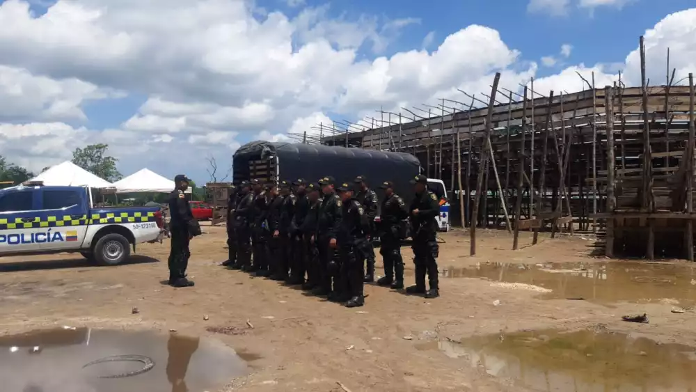 Refuerzan seguridad en Bayunca, Bolívar, para evitar realización de corralejas