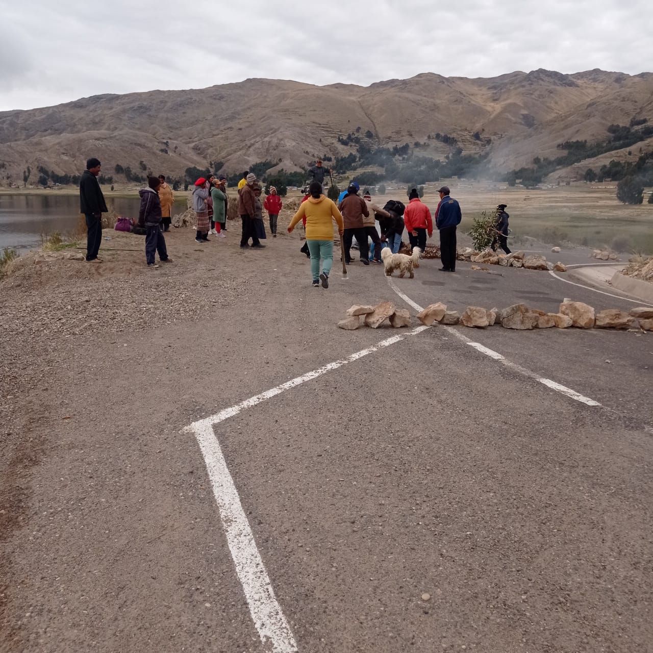 Paro nacional continúa en Puno