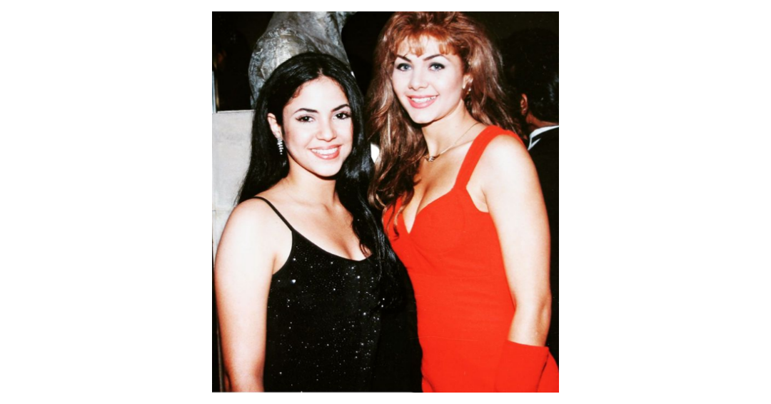 Lady Noriega shared an old photo with Shakira.  Credit: @ladynoriega7 / Instagram