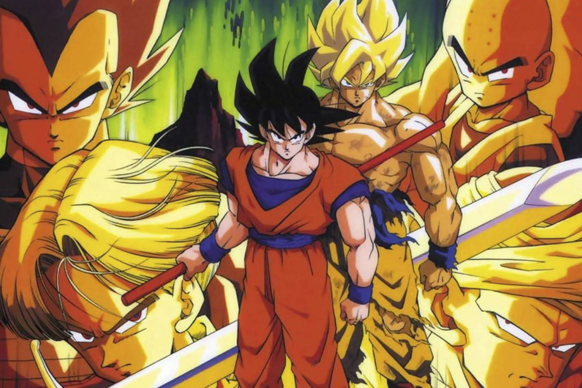 Poster Transformaciones de Goku Dragon Ball Super 91.5 x 61cm — El