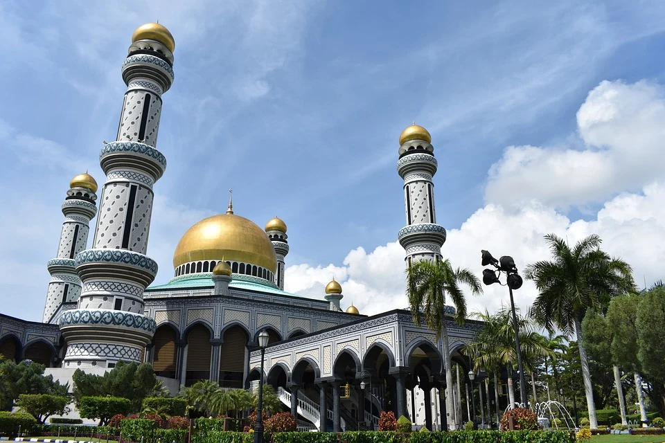 Mezquita de Jame’Asr Hassanil, Brunéi.