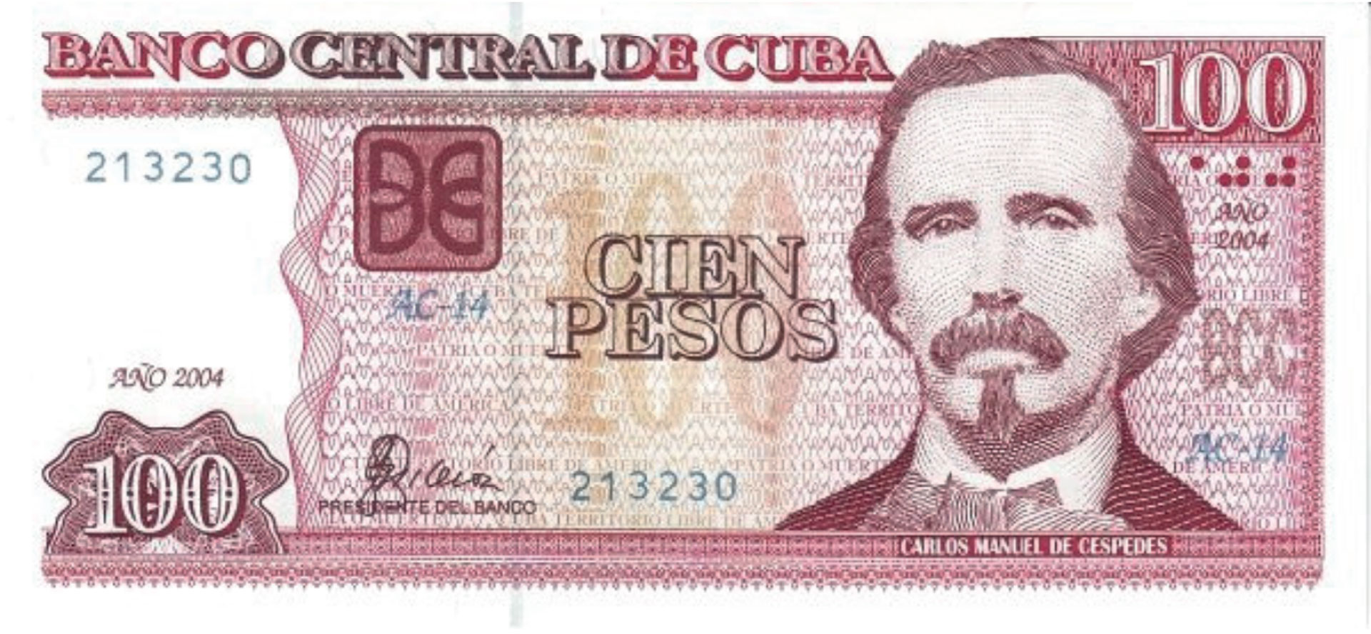 CUBA
Peso Cubano: $100 = USD 4,17
USD1 = 23,99