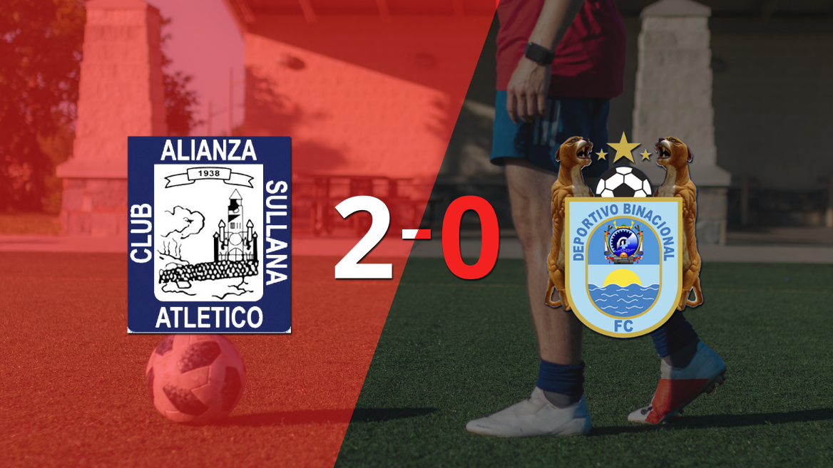Alianza Atlético le ganó con claridad a Deportivo Binacional por 2 a 0