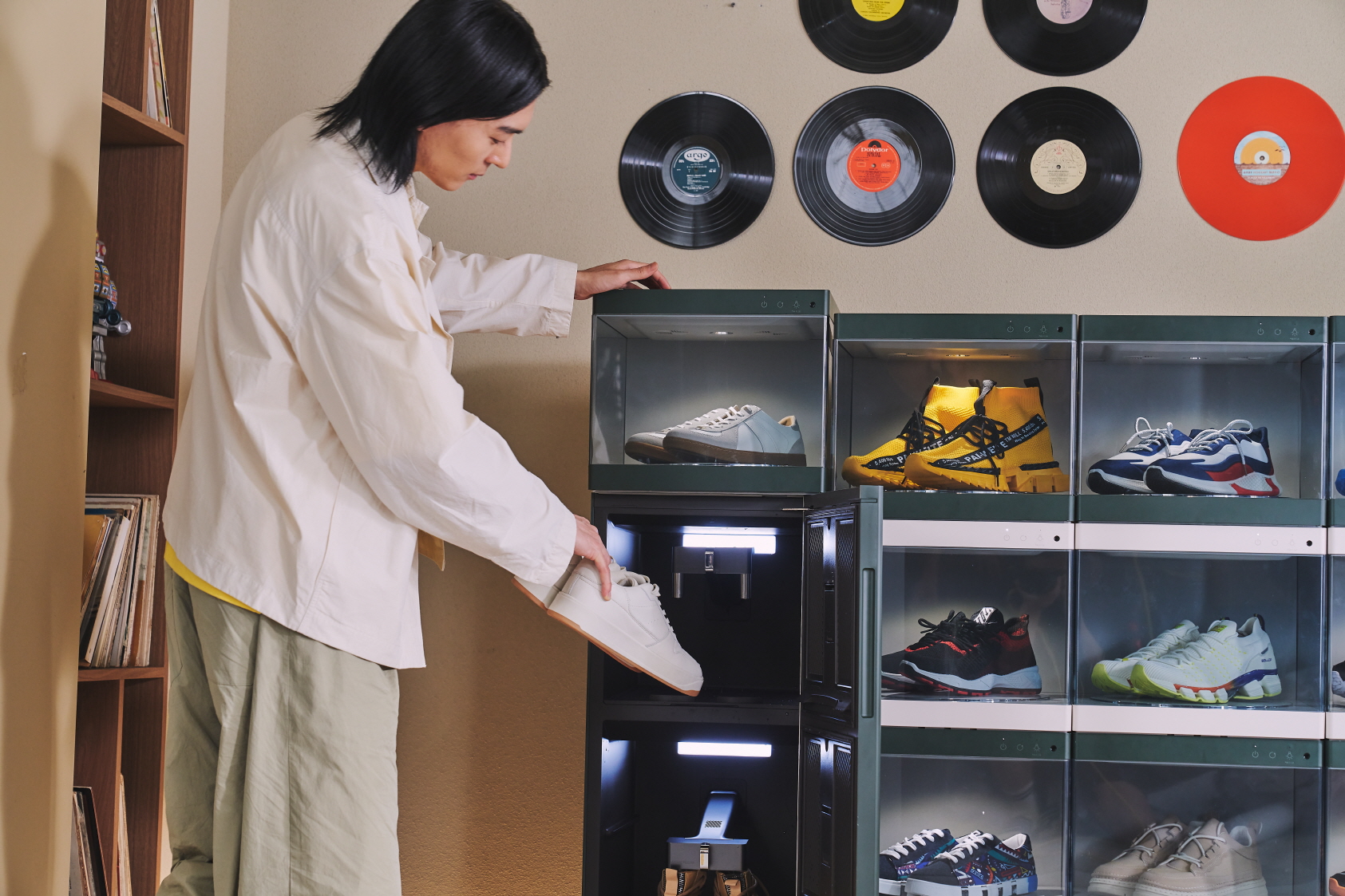 El LG Styler ShoeCare permite a las personas eliminar los malos olores de los zapatos luego de haber sido usados. (LG)