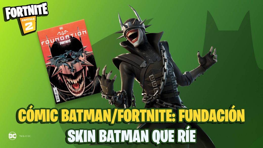 Skin Batman que Ríe, Fornite. (foto: as.com)