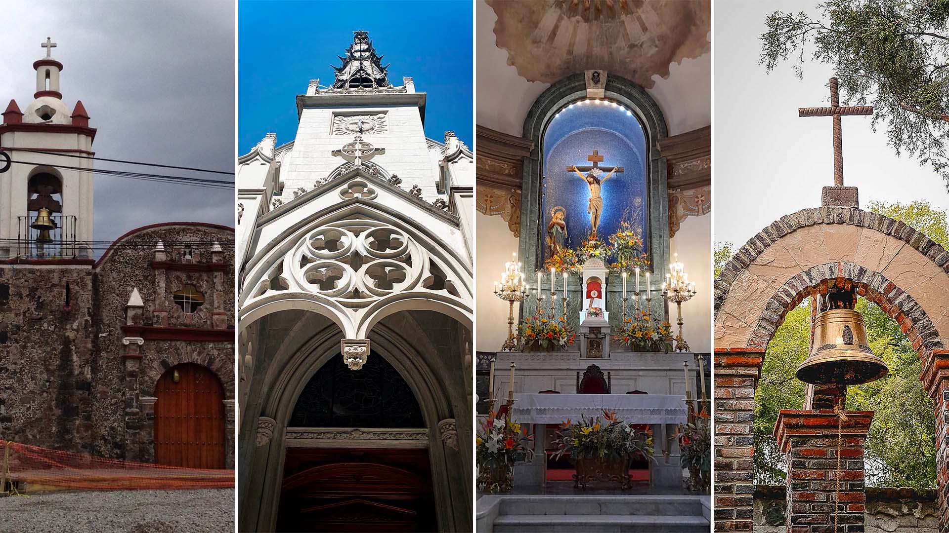 Cuatro imponentes iglesias “ocultas” en CDMX - Infobae