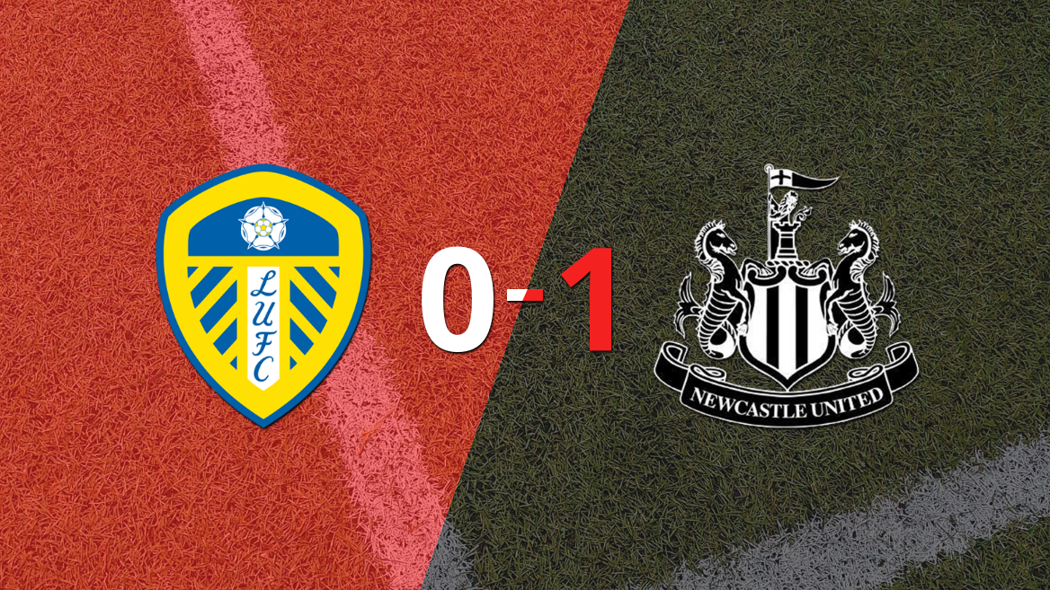 Newcastle United derrotó a Leeds United 1 a 0