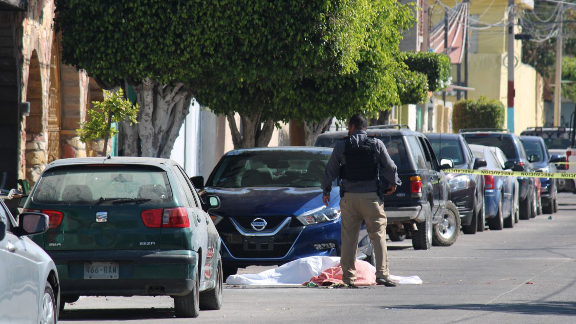 El asesinato se registró a las 09:30 horas en la calle Muñiz, colonia Lindavista, en la ciudad de Celaya, en Guanajuato (Foto: Cuartoscuro)