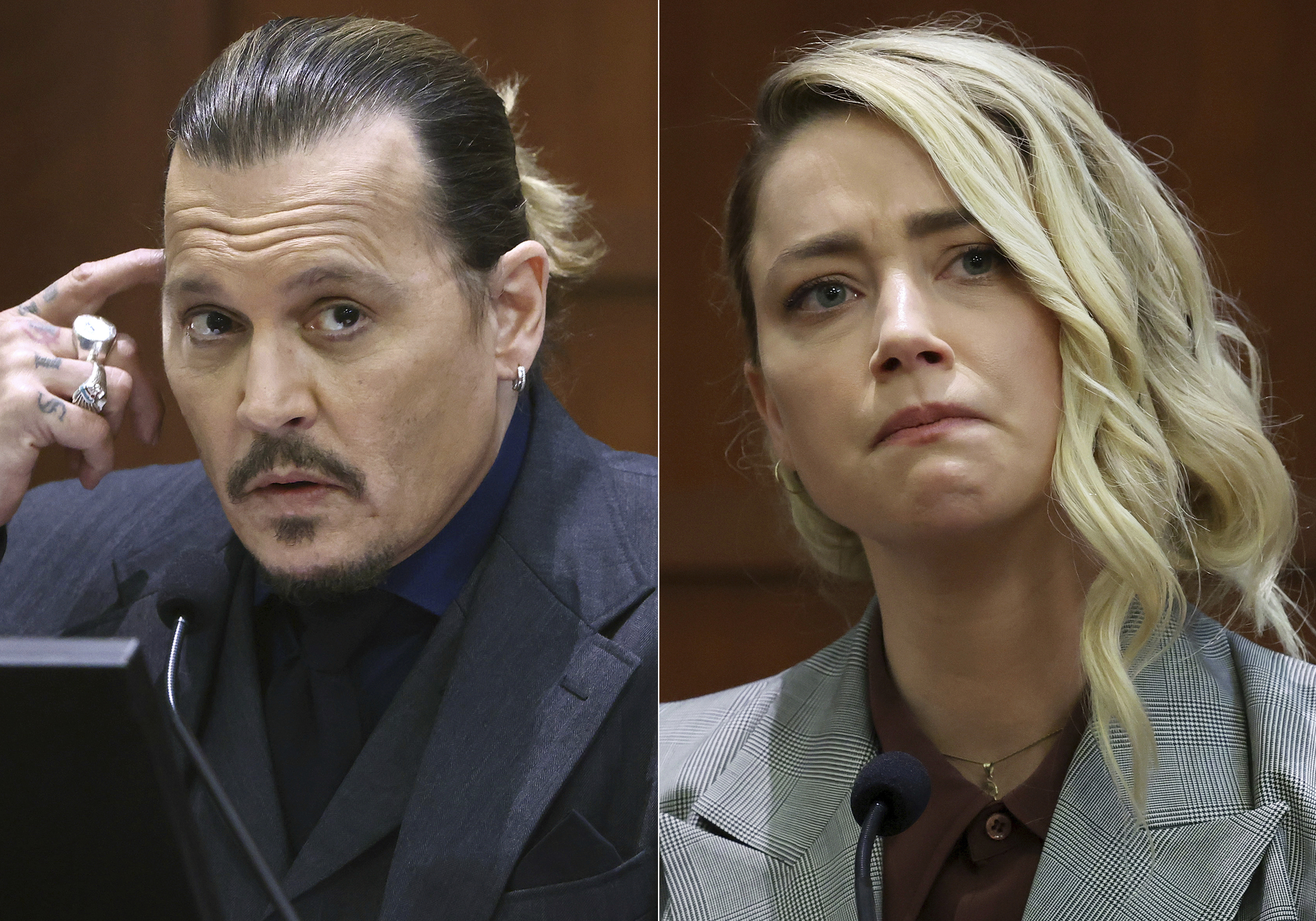 El juicio entre Amber Heard y Johnny Depp fue uno de los eventos más mediáticos de 2022 (AP Foto, Archivo)