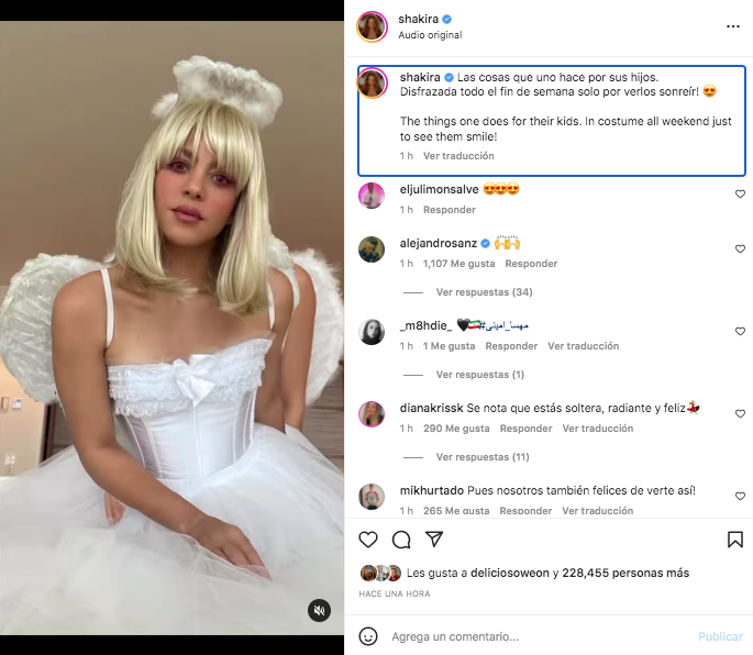 Halloween 2022: de la ternura de Shakira como ángel, a la sensualidad de  otras famosas colombianas - Infobae