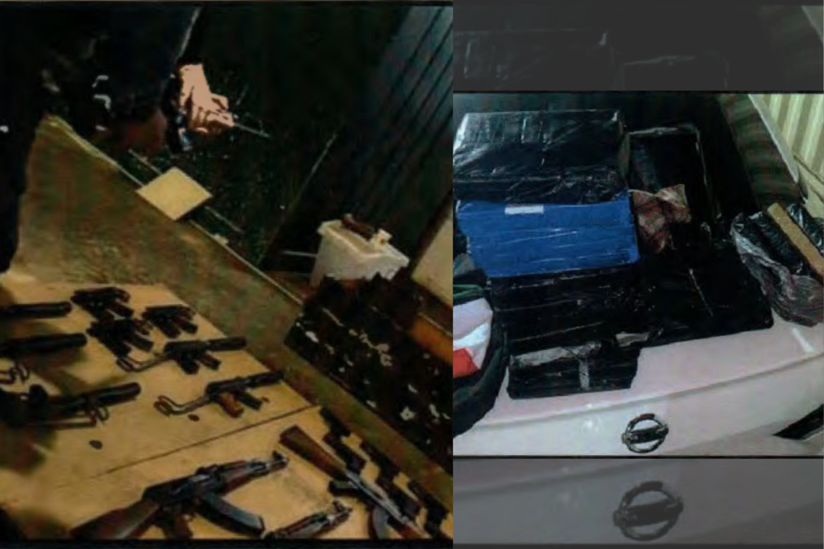 Las armas adquiridas en Viena se pagaron en dinero en efectivo y con paquetes de fentanilo (Foto: Departamento de Justicia de Estados Unidos)