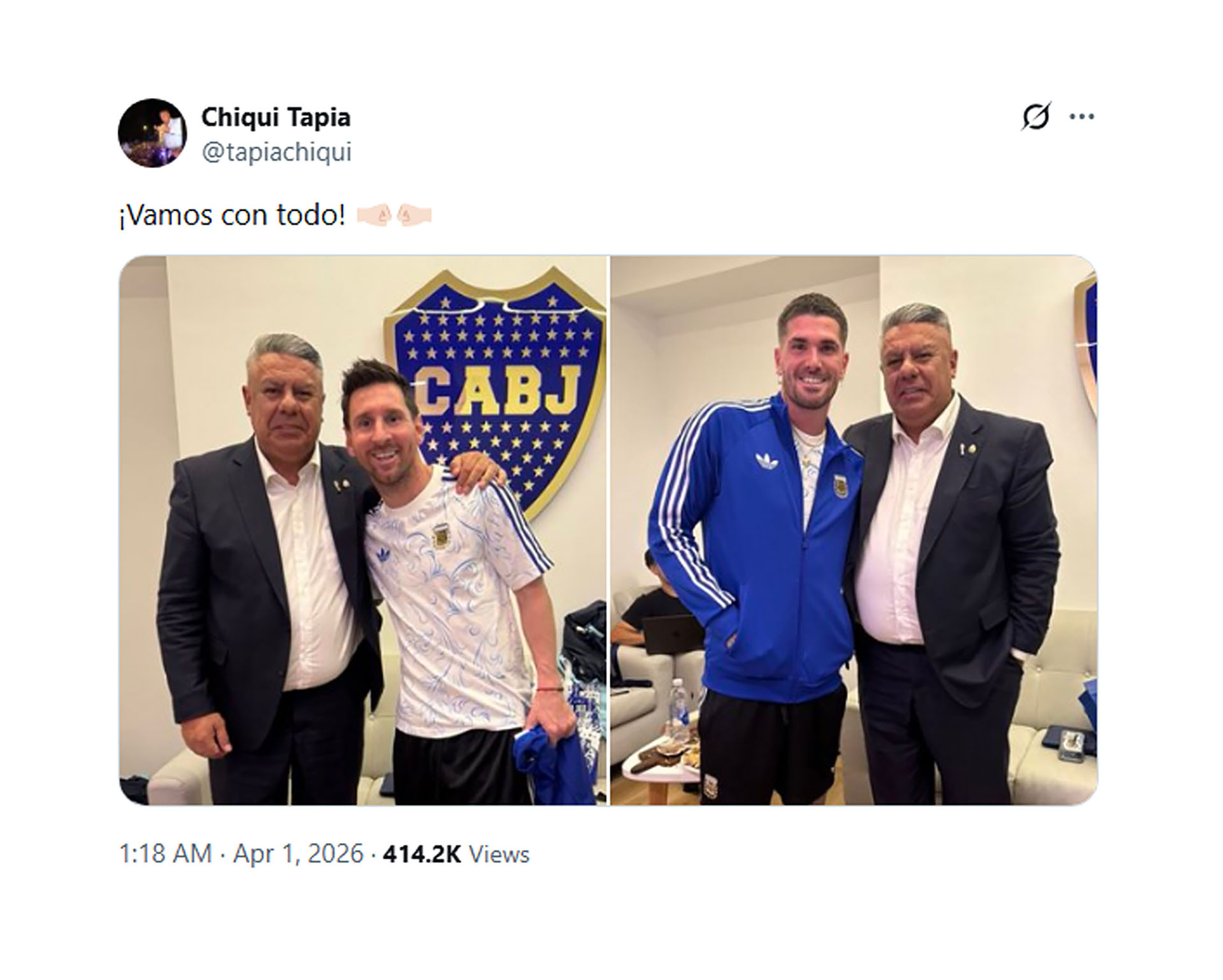 "Nosotros no hacemos pol&iacute;tica, tenemos que unirnos", aclar&oacute; Rodrigo De Paul en medio de los conflictos que afectan a la conducci&oacute;n de la AFA