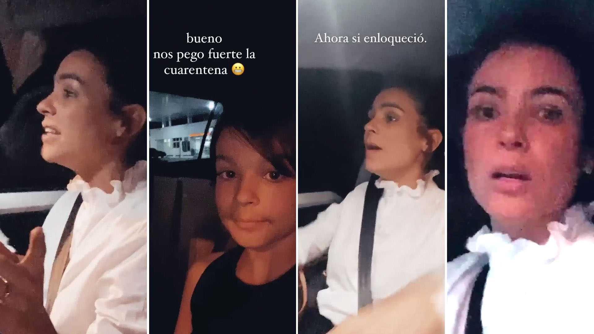 Agustina Cherri “enloqueció” con las canciones de Chiquititas y su hija posteó el video sin pedirle permiso: “No, ¡¿qué?!”