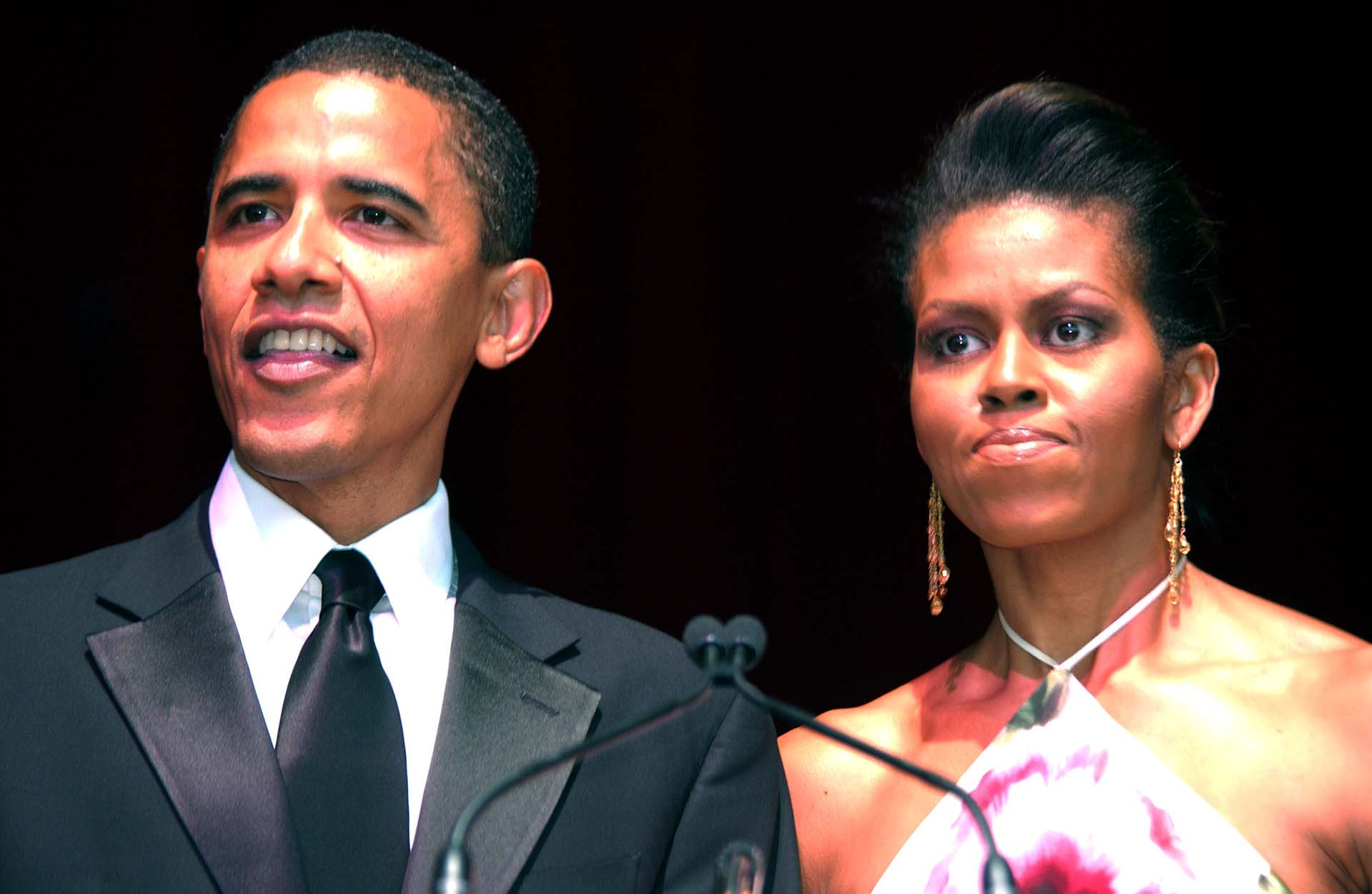 Barack y Michelle Obama, en 2005. (Shutterstock)