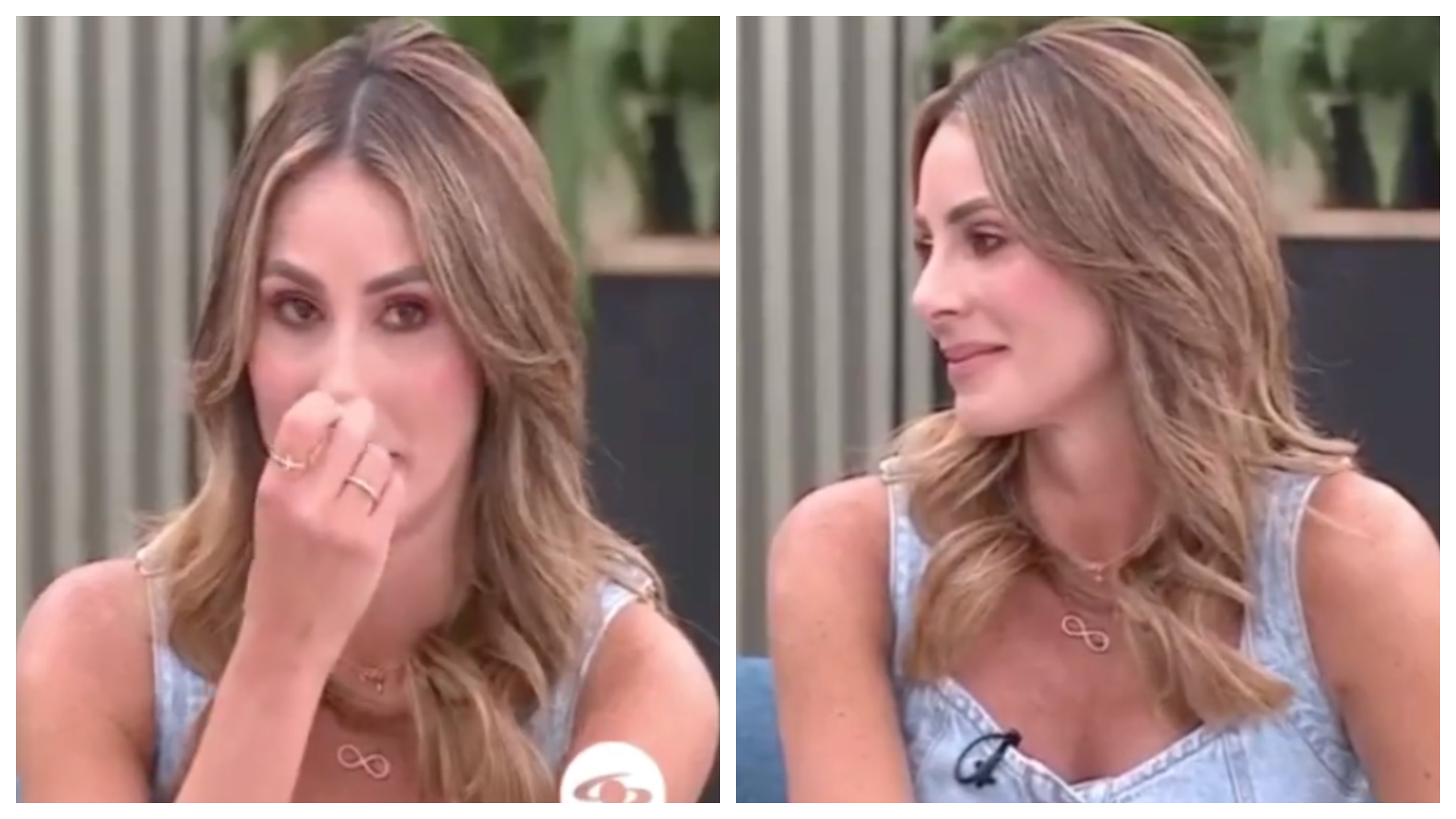 La presentadora lloró en el programa al rememorar a su hermana
FOTO: Capturas de pantalla (CaracolTV)