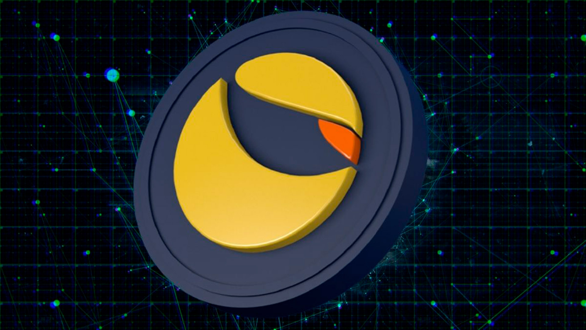 El logo de Luna, la criptomoneda que sostiene a la stablecoin TerraUSD