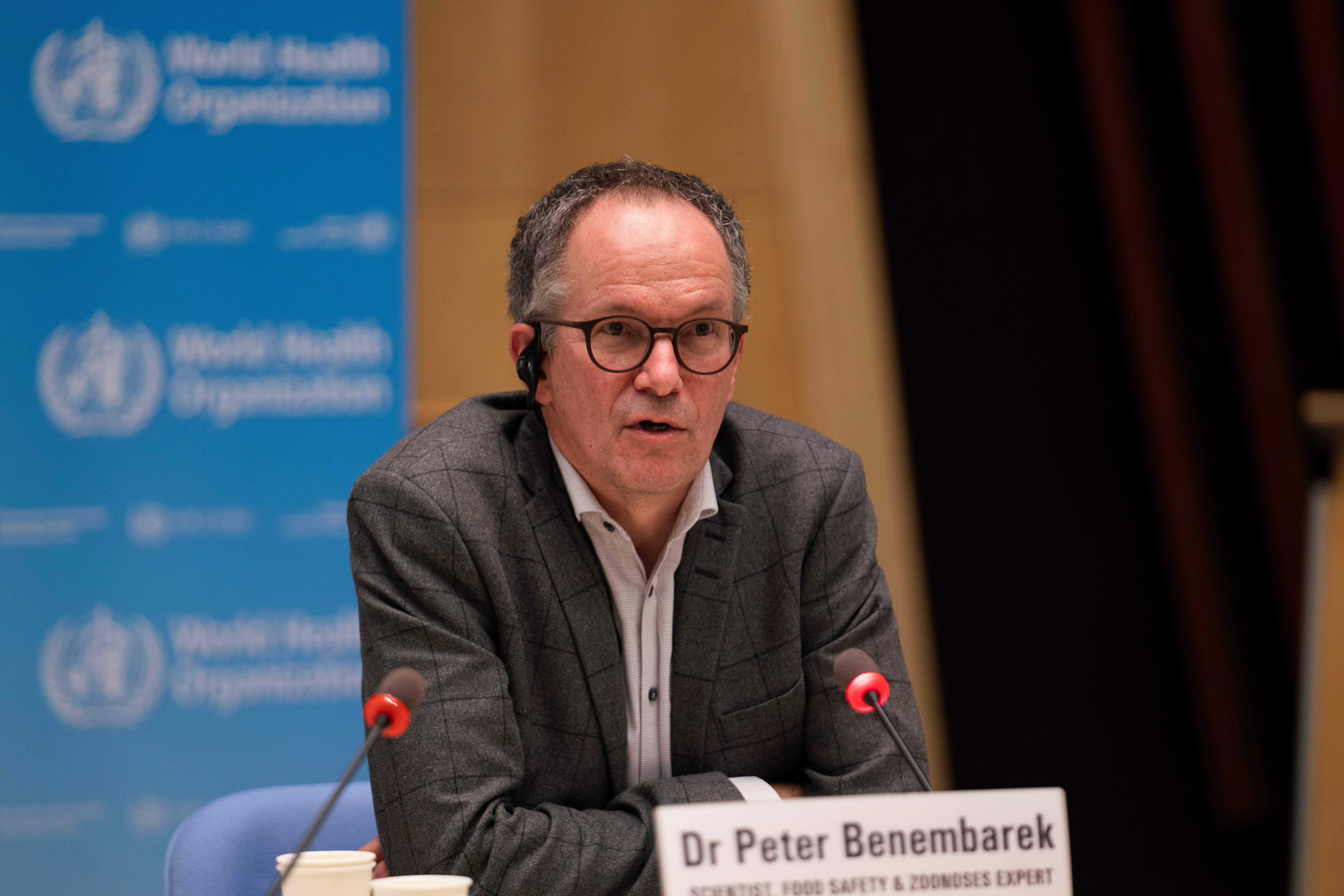 El jefe del equipo de investigación, el científico danés Peter Ben Embarek