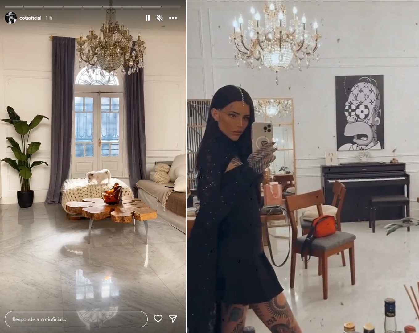 Coty Shared A Video That Shows He Was At Cande'S House Due To The Publication'S Similarity
